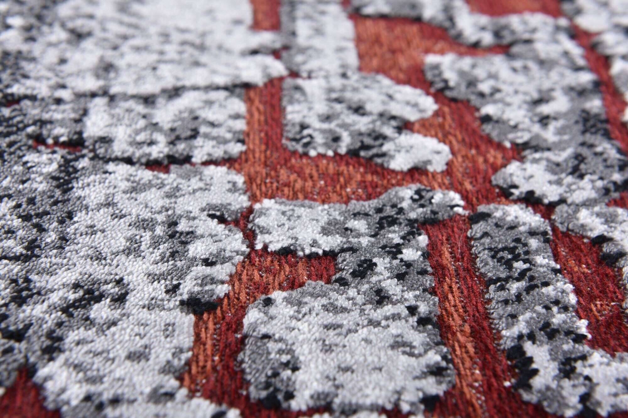 orelia_gf-103_205redmulti_426801_3 Teppich Orelia GF-103 Modernes Design