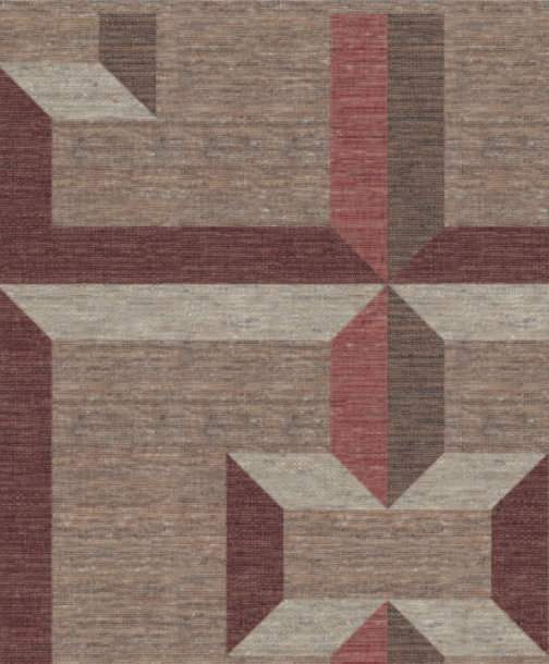 Paulig Teppich Woven Art Design 101-16 Handweb Teppich
