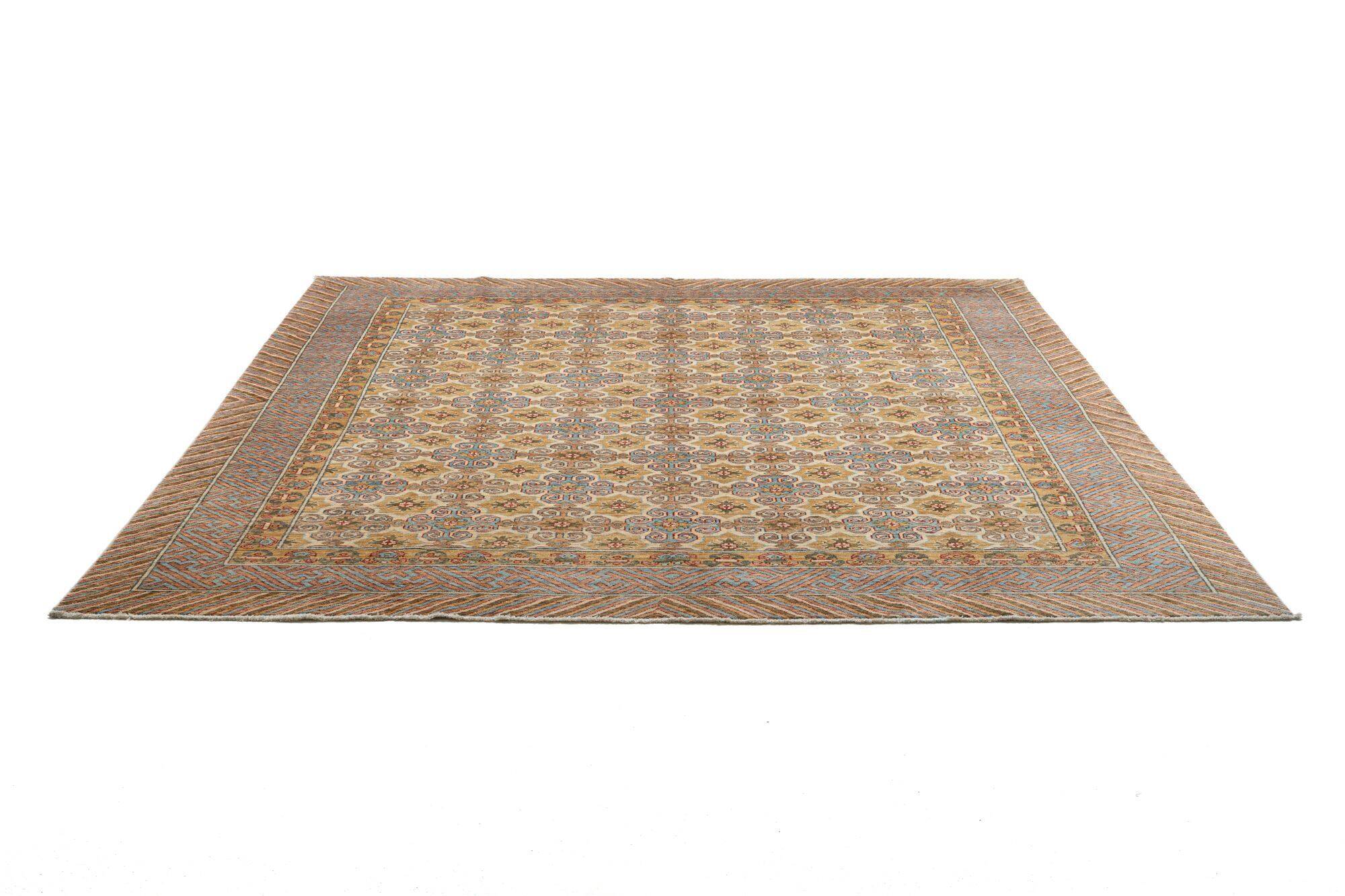 Teppich Wolle 245x297 cm Kandashah Handgeknüpft Teppich Wolle 245x297 cm Kandashah Handgeknüpft