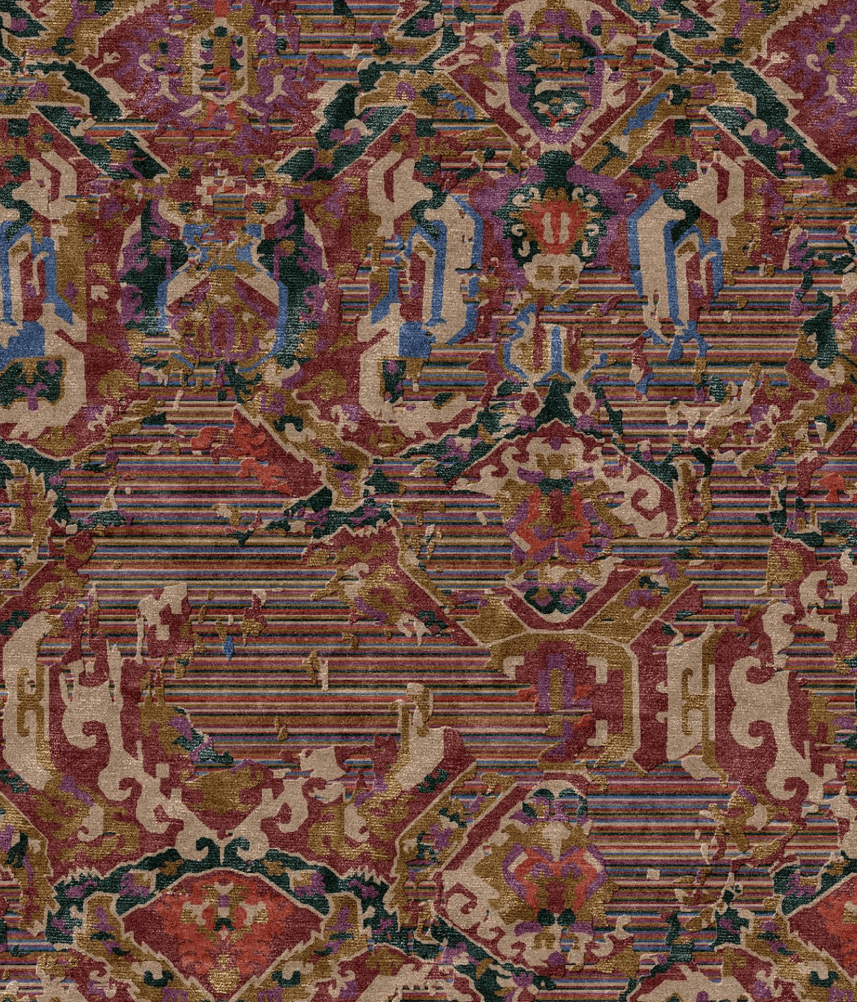 Makalu Nepal Teppich Antique M131 Handgeknüpft im Wunschmaß Makalu Nepal Teppich Antique M131 Handgeknüpft im Wunschmaß