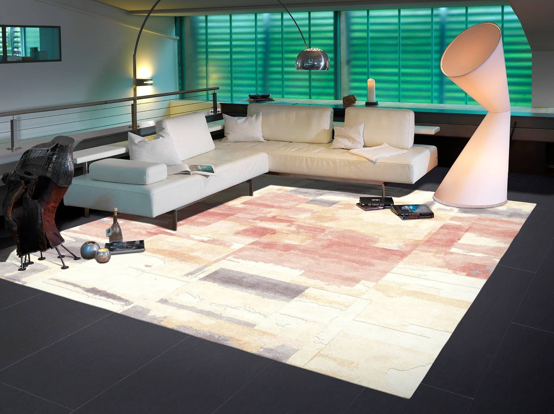 Makalu Nepal Teppich Century Art M001 Handgetuftet im Wunschmaß Makalu Nepal Teppich Century Art M001 Handgetuftet im Wunschmaß