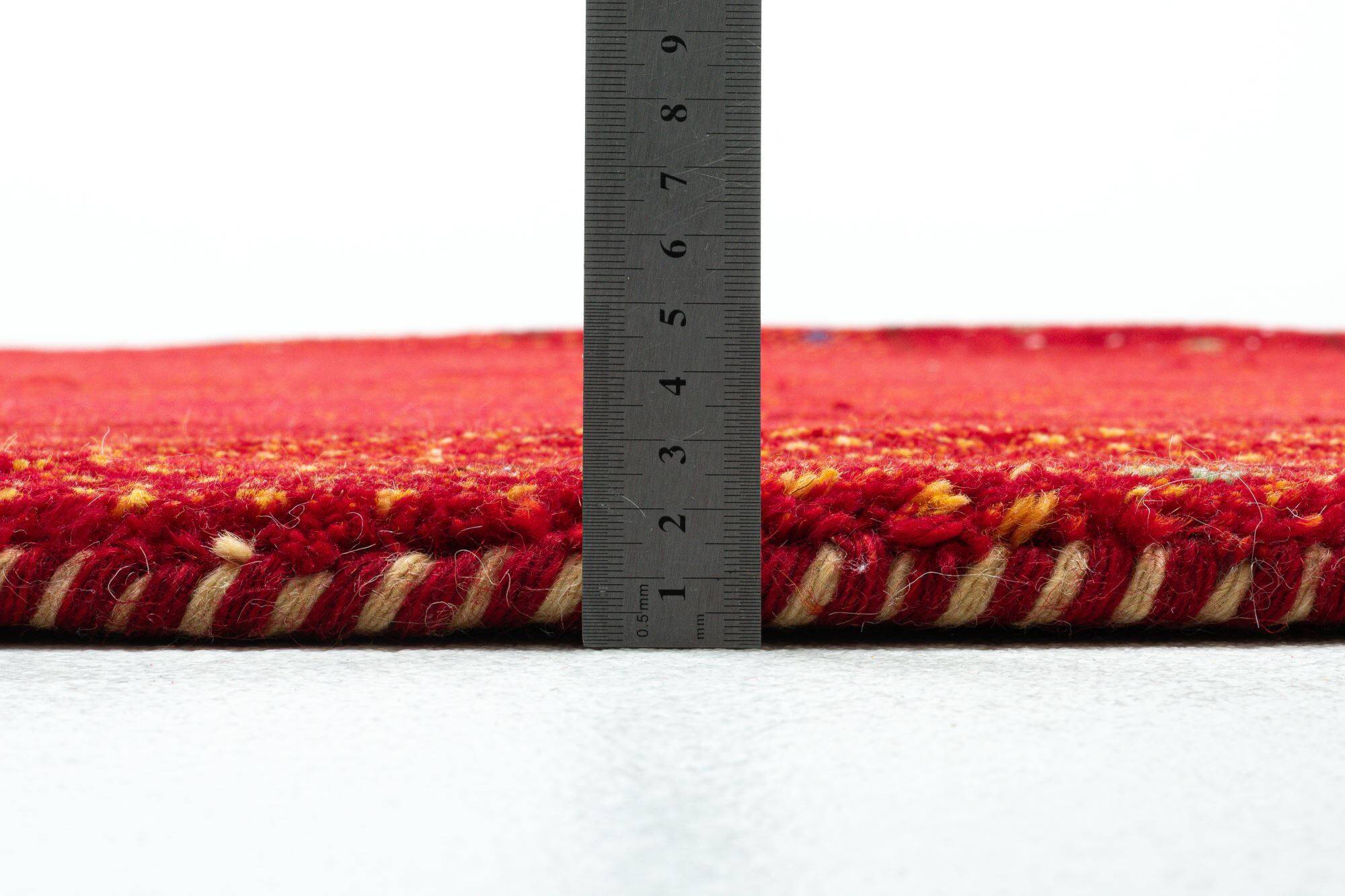Gabbeh Teppich Denver Handgeknüpft Rund Gabbeh Teppich Denver Handgeknüpft Rund