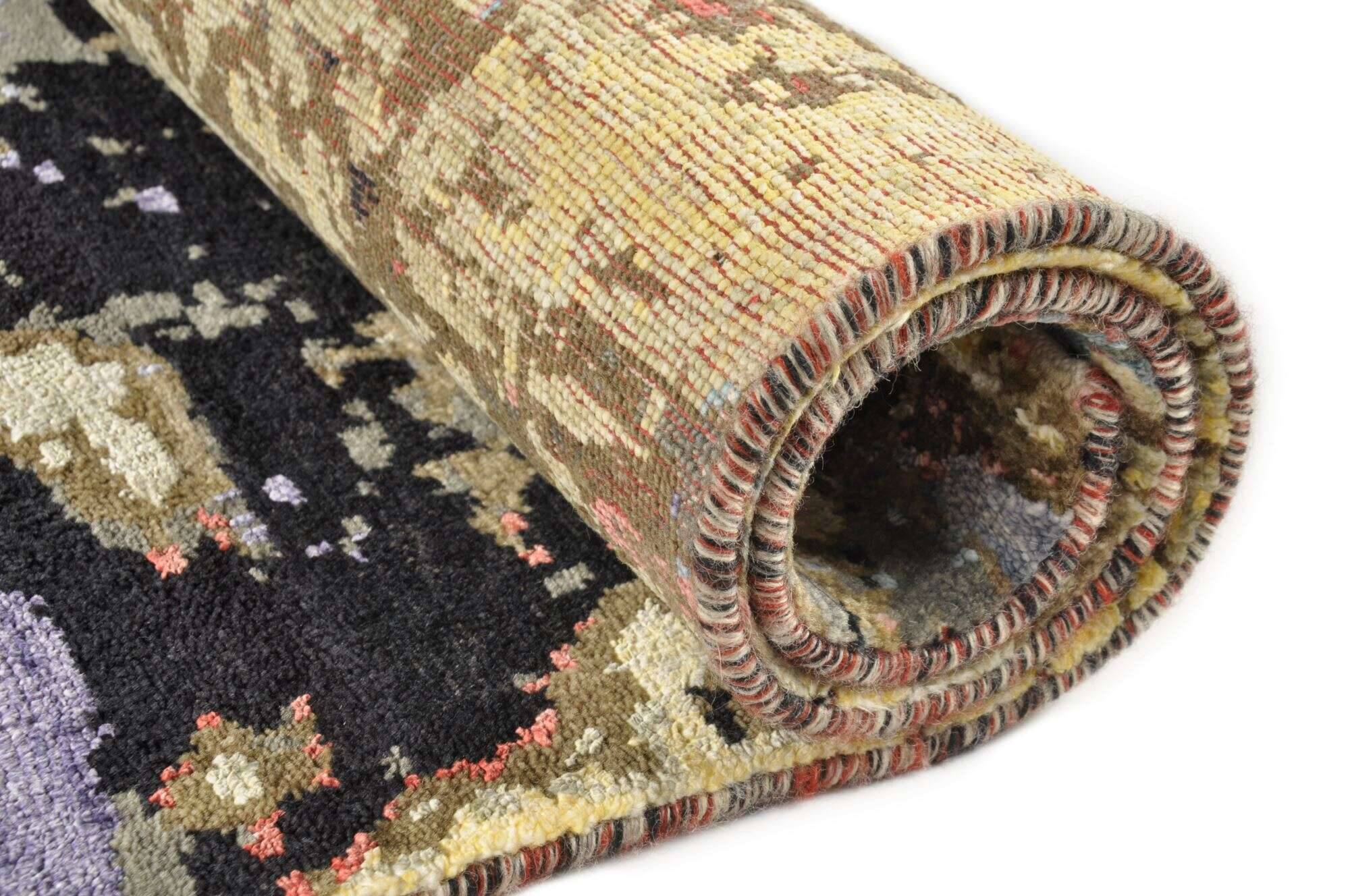 hindustanviscose50_6062_800multicolor_416293_11 Vintageteppich Hindustan Sumak 169x239cm Teppich Modern