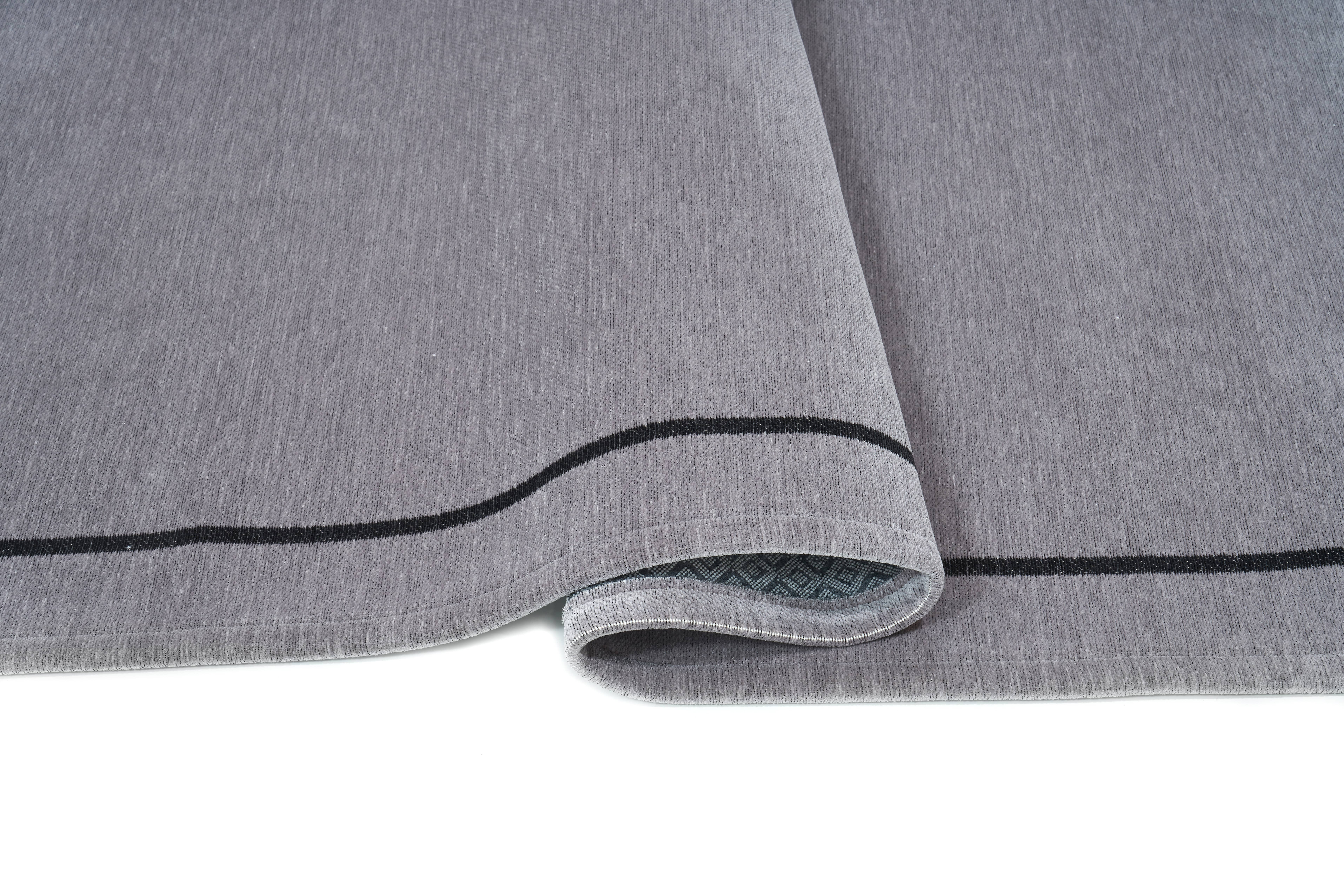 Moderner Teppich SOHO GREY - Waschbarer Teppich