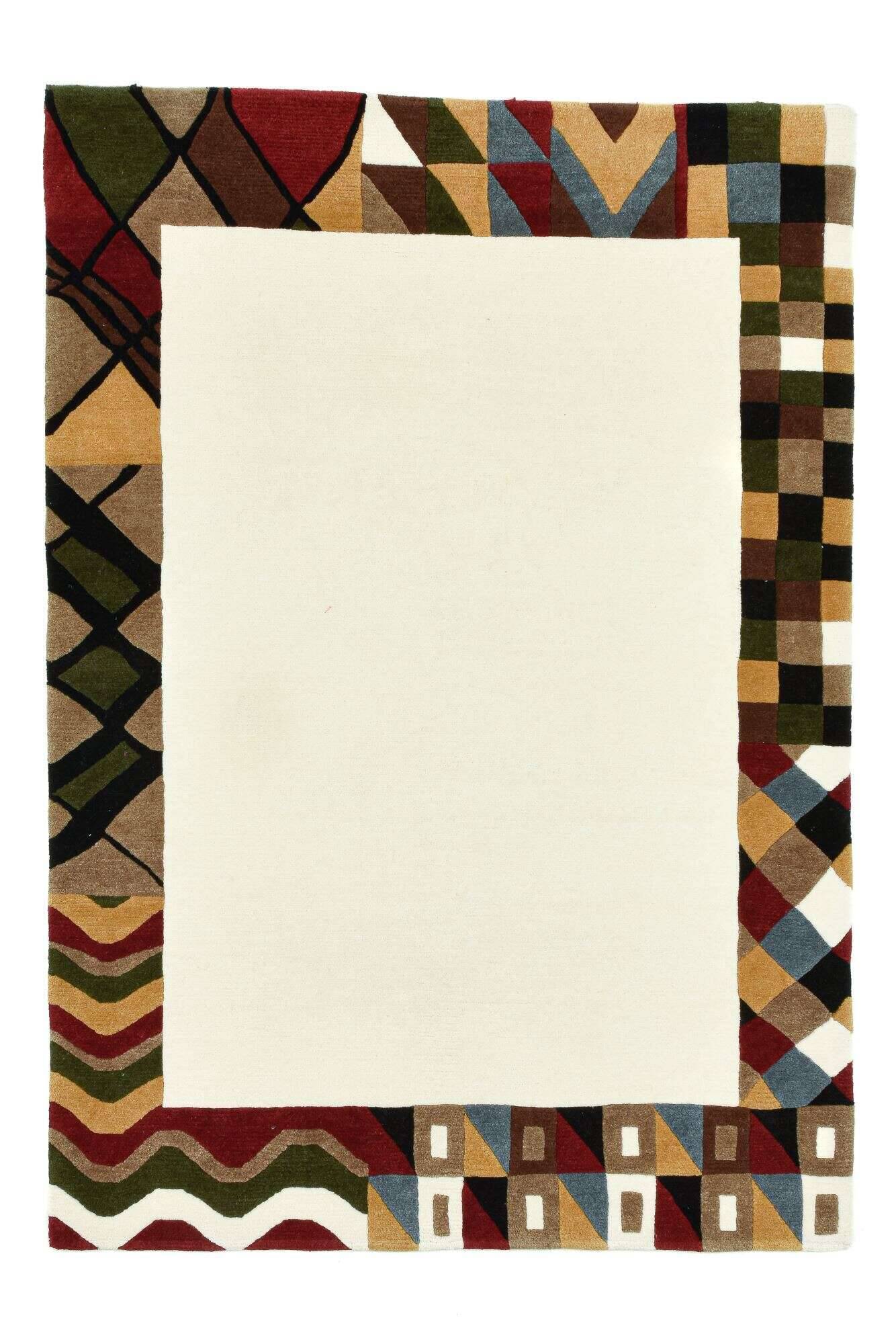 baktapur_bt269_550beige_415645_1 Nepal Teppich Baktapur Elegance Design Handgeknüpft 160x230 cm beige