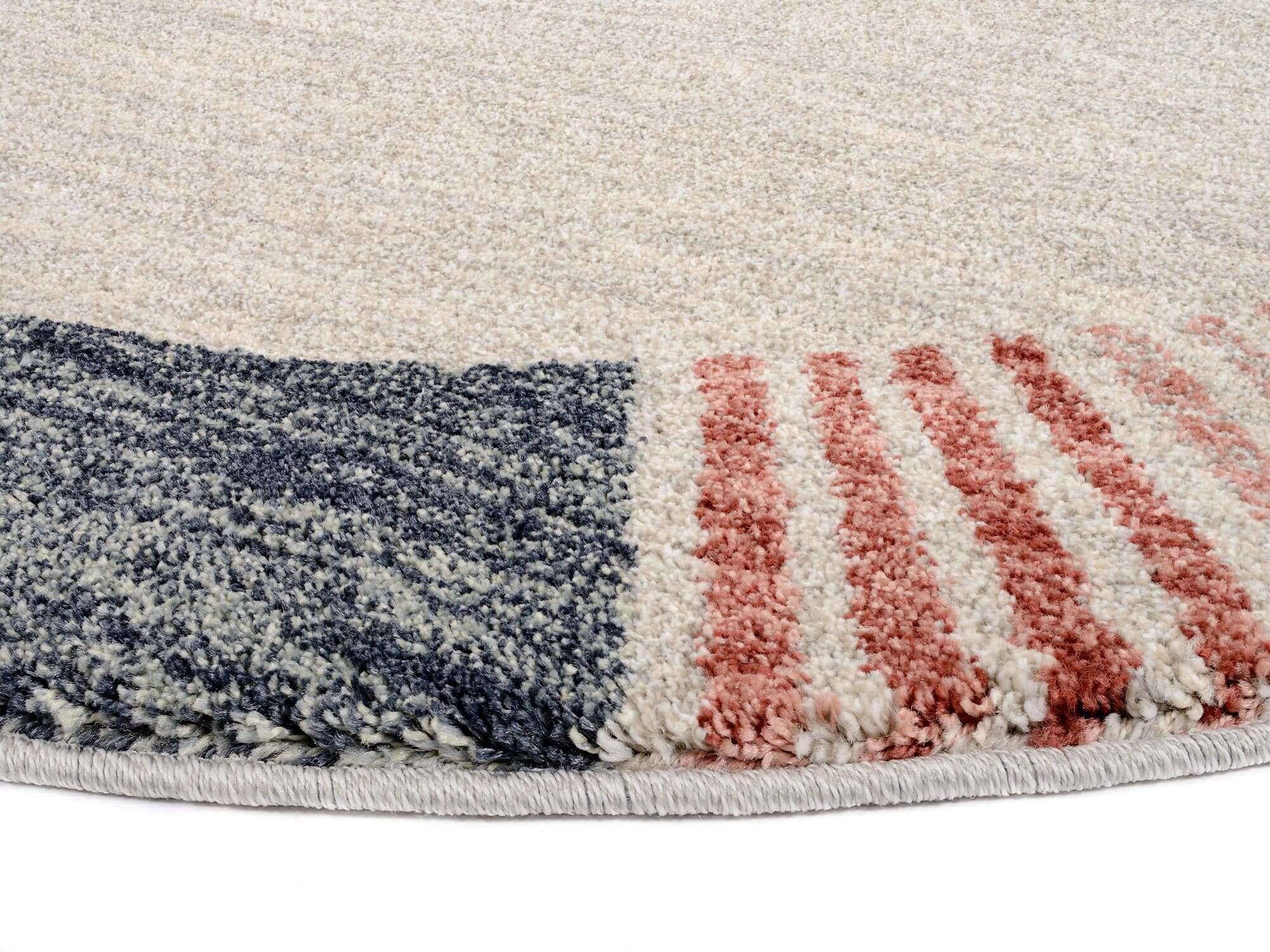 Teppich Castle-Flora OCI in rund Bordüre