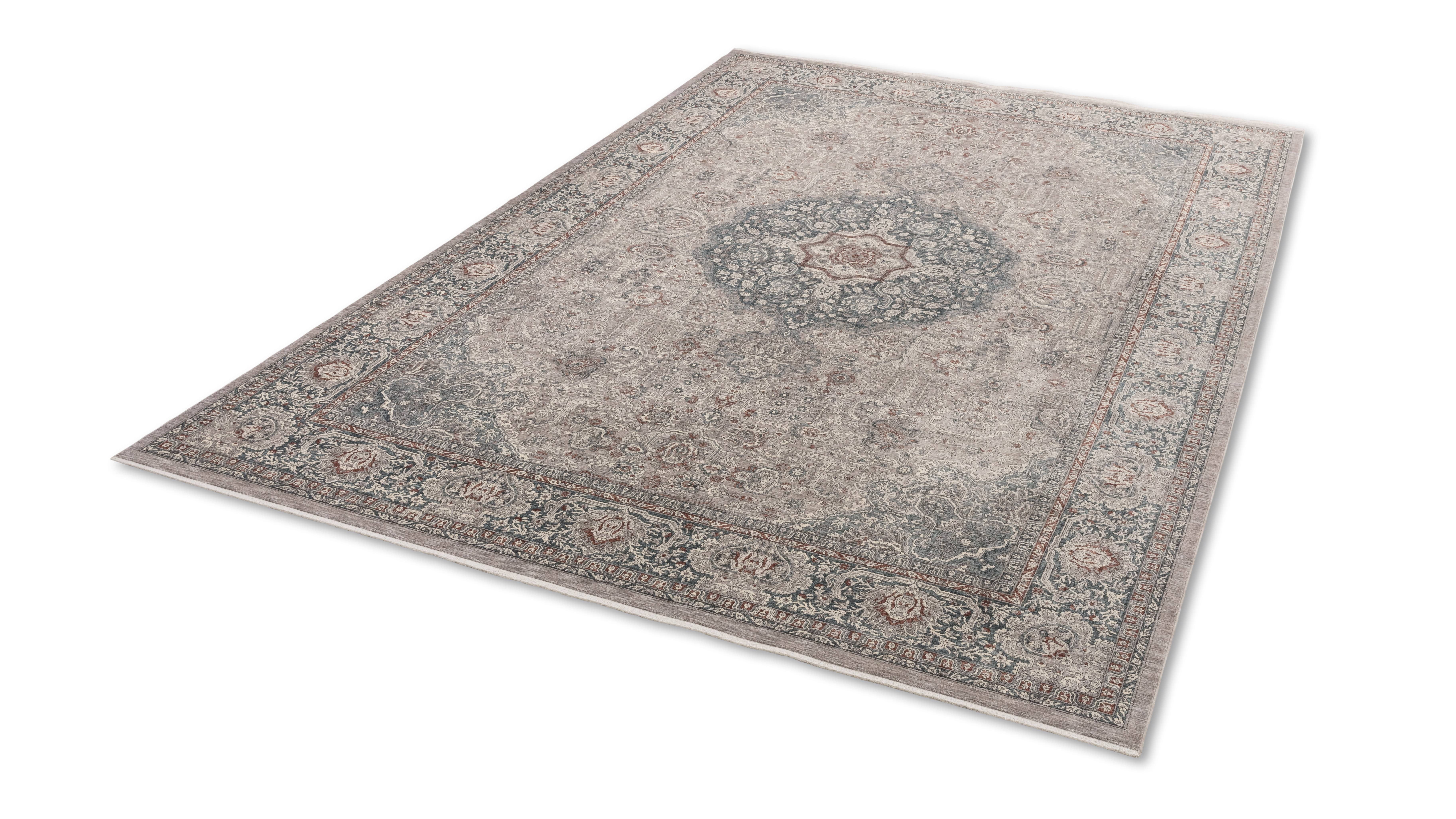 Tropea ca.200x290cm D.242 C.005 Medaillon grau Tropea ca.200x290cm D.242 C.005 Medaillon grau