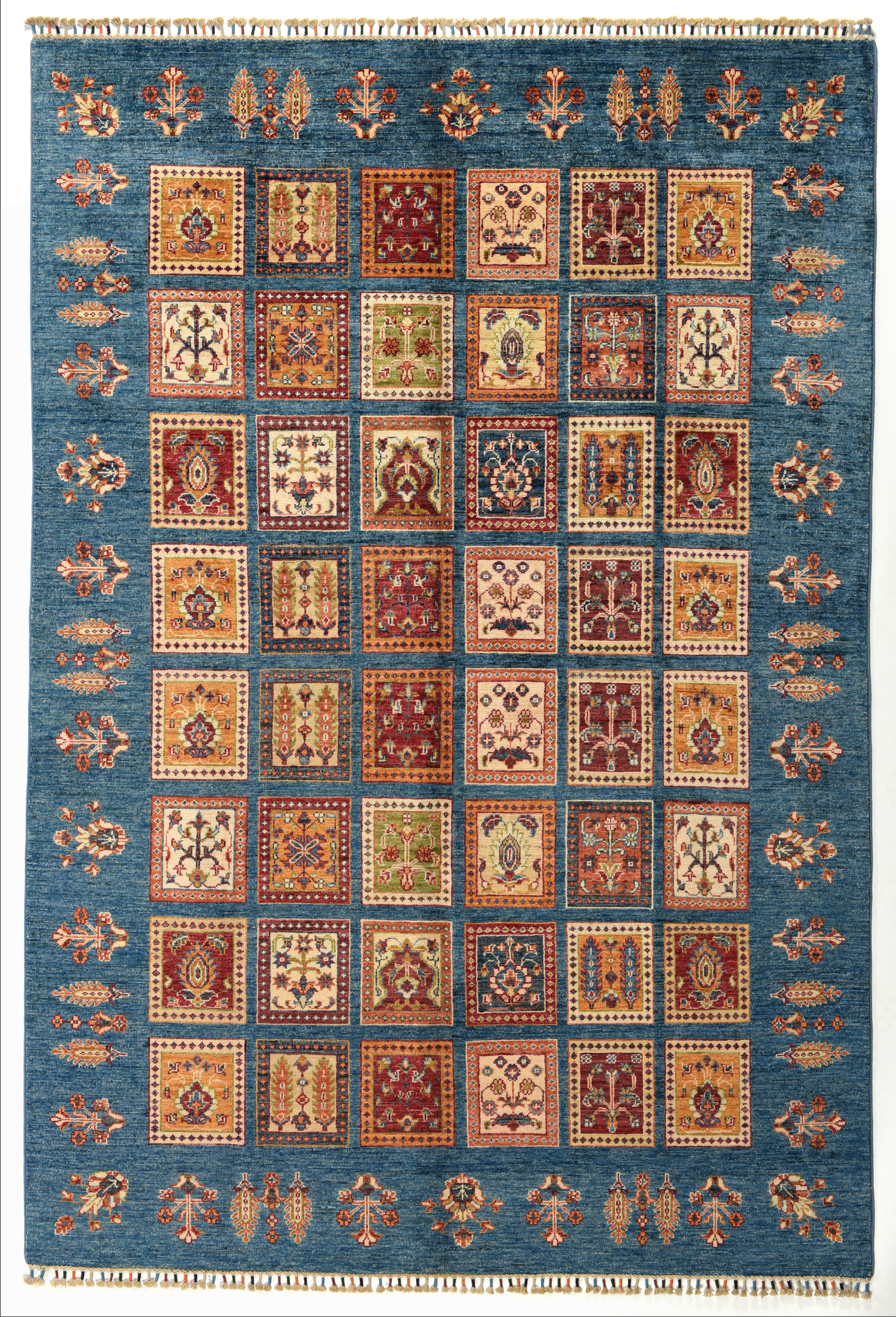 Garden Orientteppich Handgeknüpft 173x251 cm Schurwolle