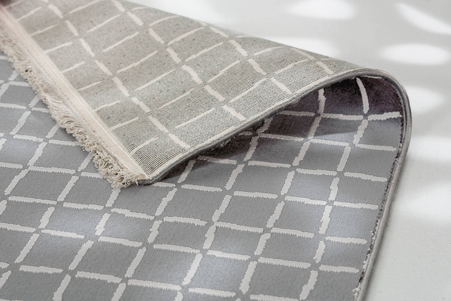Schöner Wohnen Teppich Magic 6104-221 Flachgewebe silber Schöner Wohnen Teppich Magic 6104-221 Flachgewebe silber