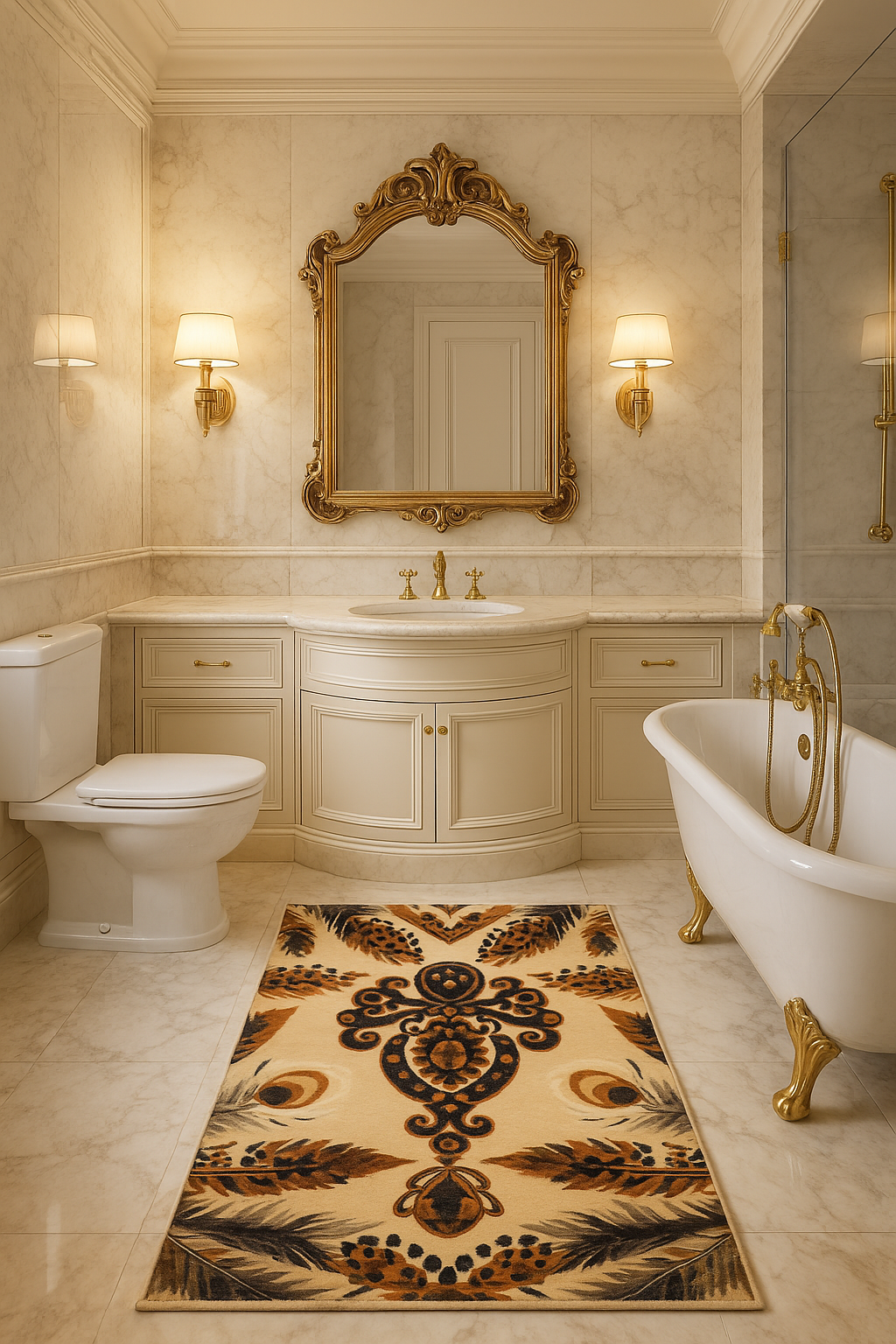 Badematte DIAMANT DES ORIENTS Kollektion Julian F.M.Stoeckel