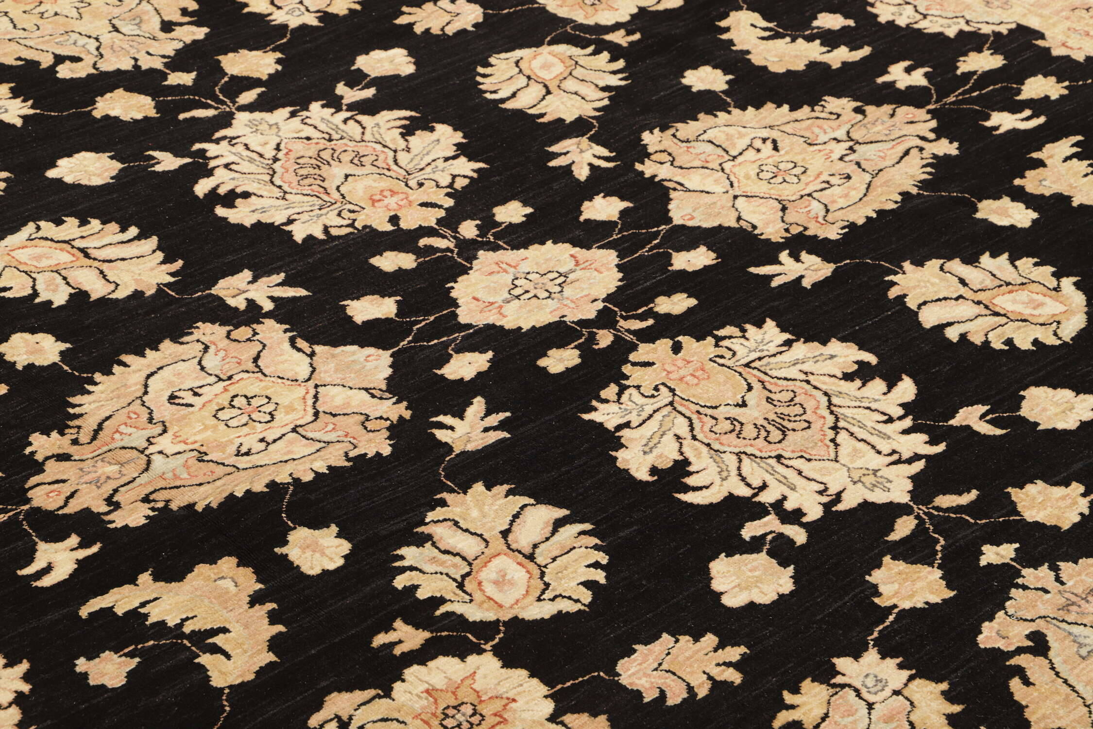 RSN337463-00006 Teppich Ziegler 301 x 400 cm Orientteppich schwarz Handgeknüpft Schurwolle