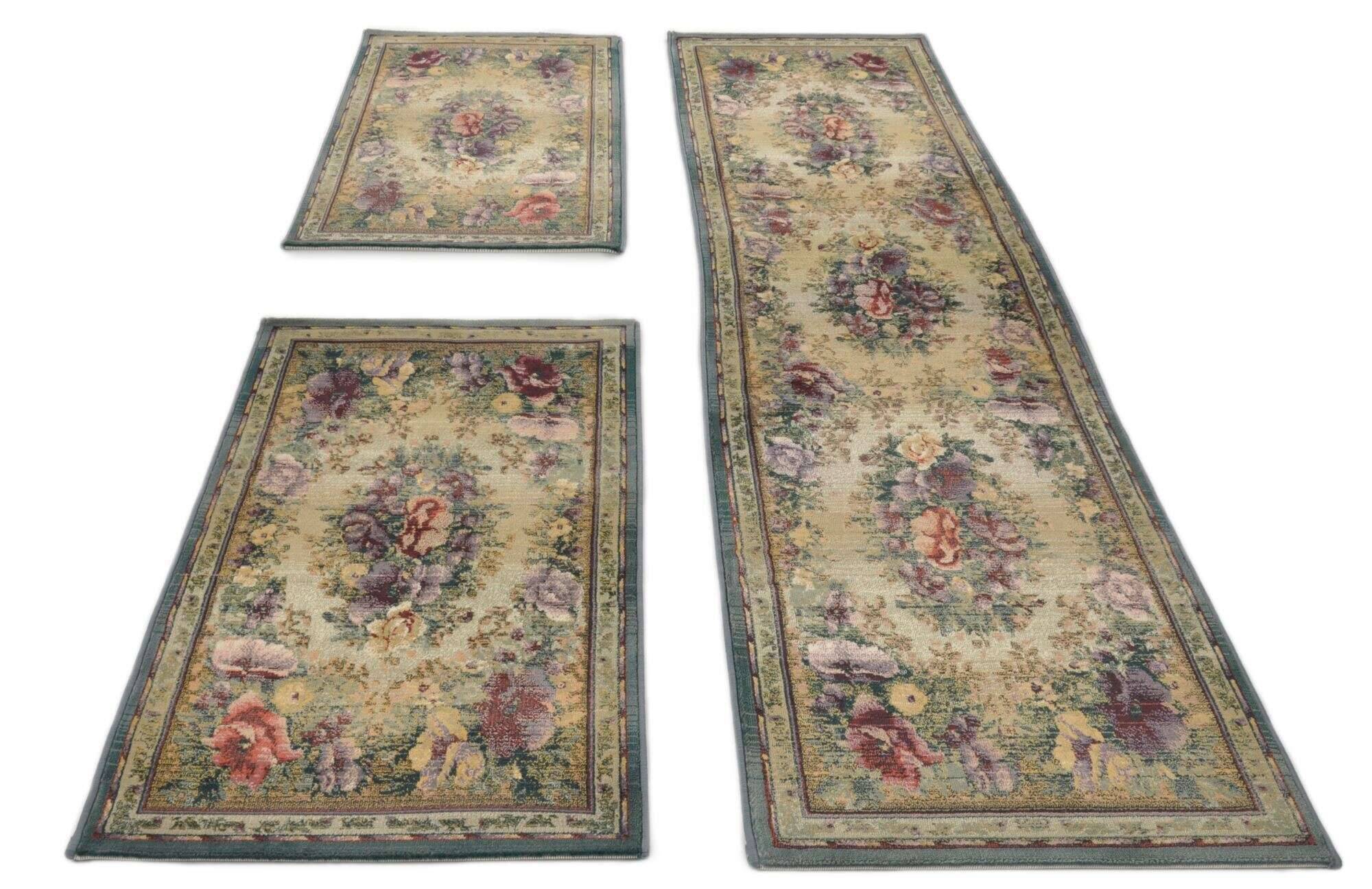 gabiro_0072_417798_800multicolor_bu_2otto Teppich Modern Gabiro 0072 Garten Eden Theko Blumen