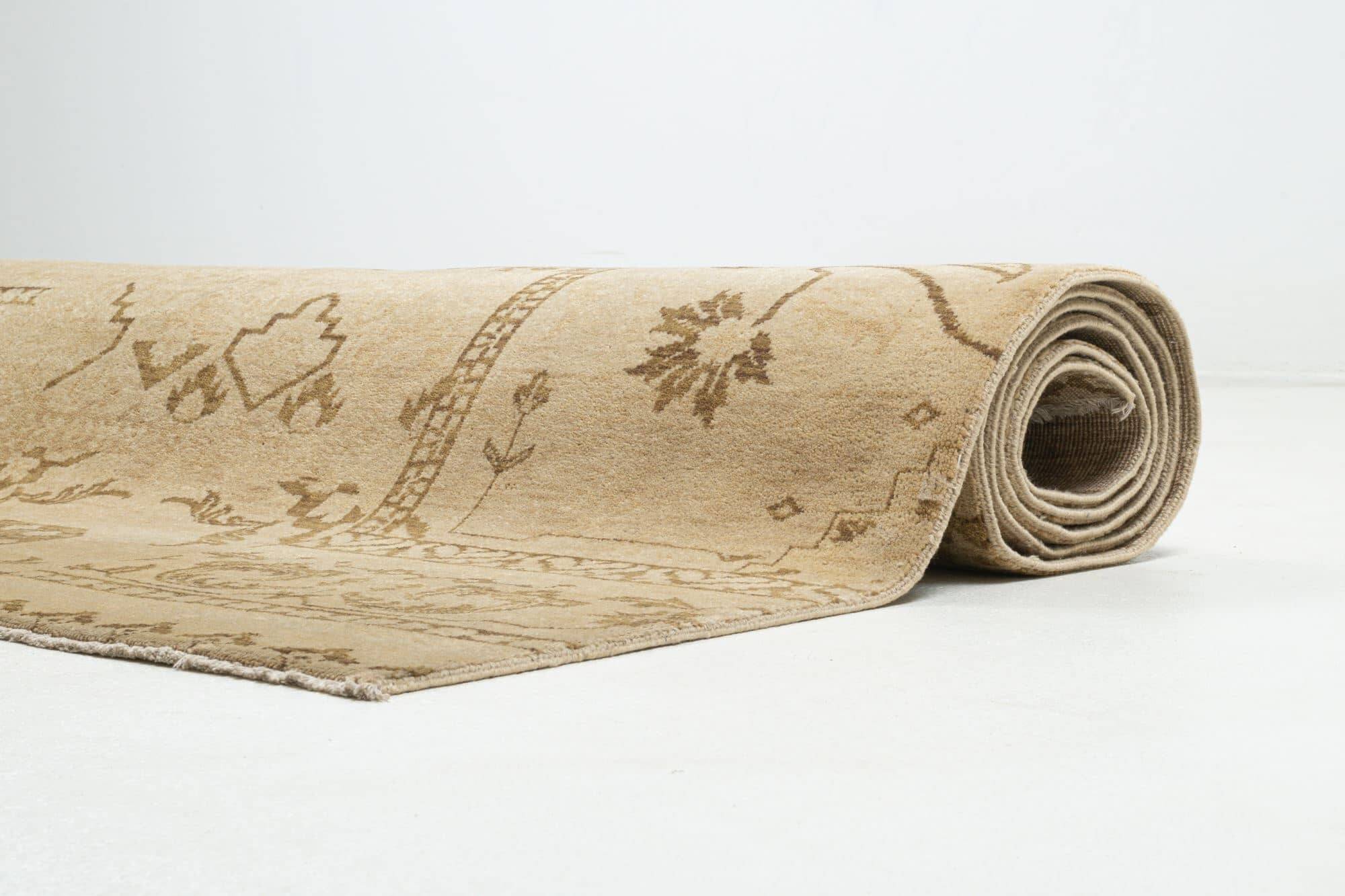 Patchwork Teppich PATCH Handgeknüpft beige 250x350cm Patchwork Teppich PATCH Handgeknüpft beige 250x350cm