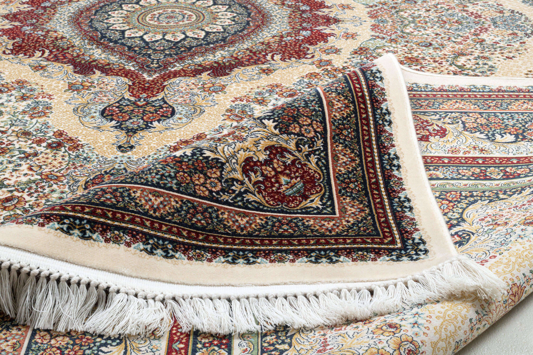 Razia_111-ET2I_9 Orientteppich RAZIA ca 237x351 cm Klassischer Teppich in beige