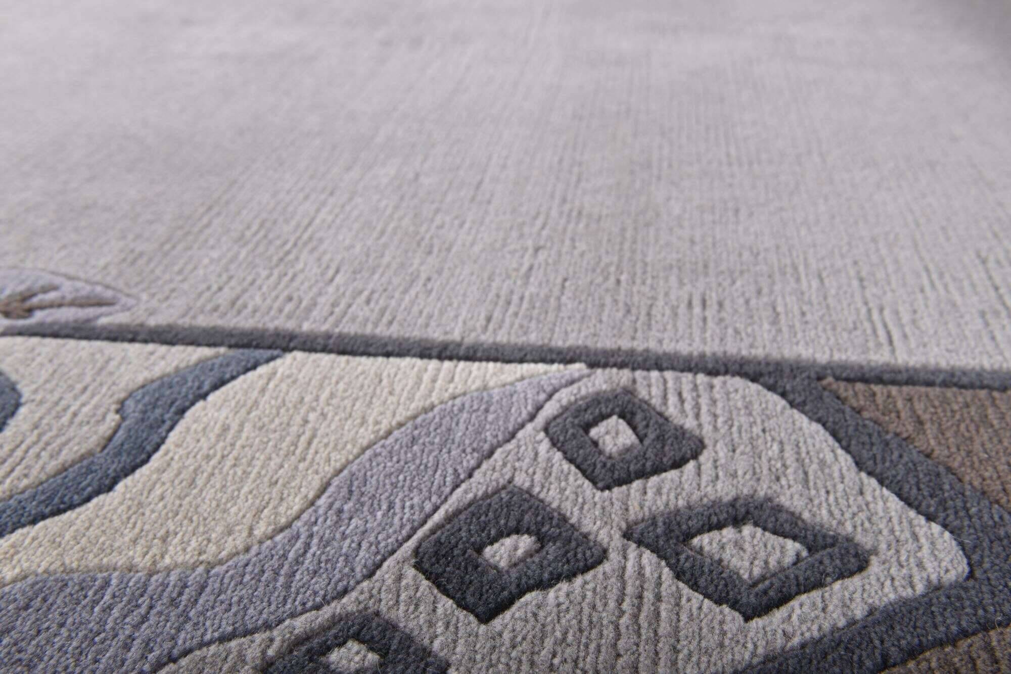 gurkha_mc84_653greymulti_110588_3 Nepal Teppich Tibet Gurkha MC84 im Wunschmaß