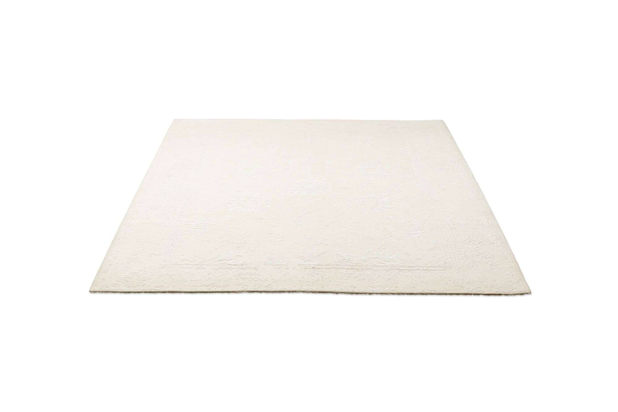 zeland_5222_640silver_415394_22 Vintage Teppich Zeeland Modern Handgeknüpft Wolle Viskose beige 160x230 cm