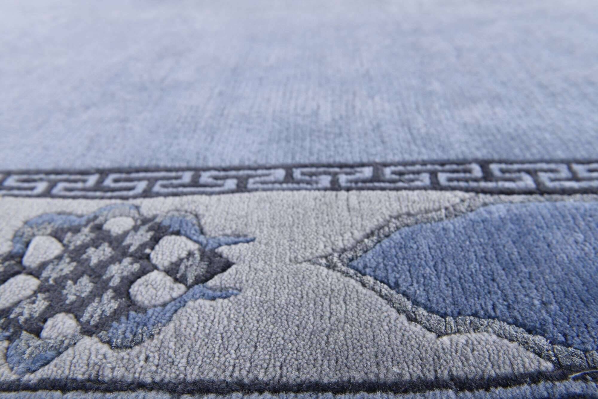 tibetlife_mk86_703bluemulti_110299_3 Tibet Nepal Teppich Gurkha im Wunschmaß