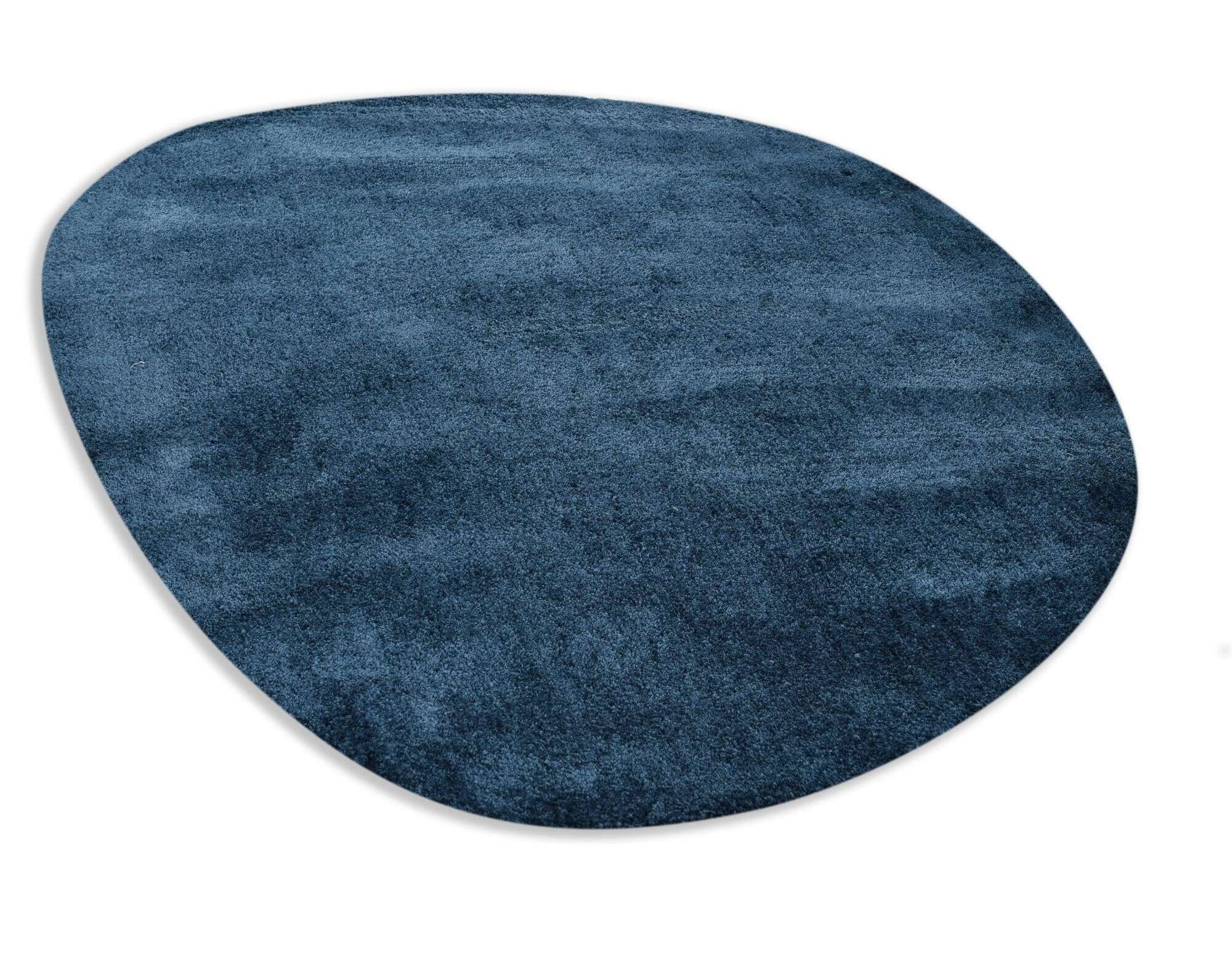 Cozy_uni_pebble_730petrol_426177_2 Tom Tailor COZY PEBBLE UNI Teppich Formteppich