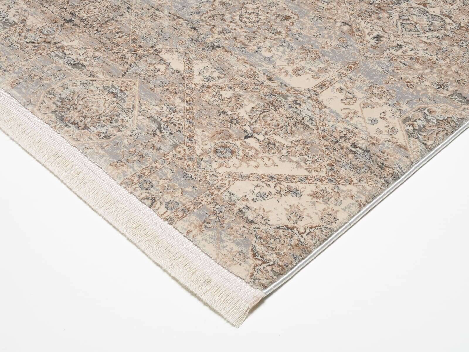 F2602-335-3 Designteppich 160x230 cm beige Nova 2602 Teppich Modern