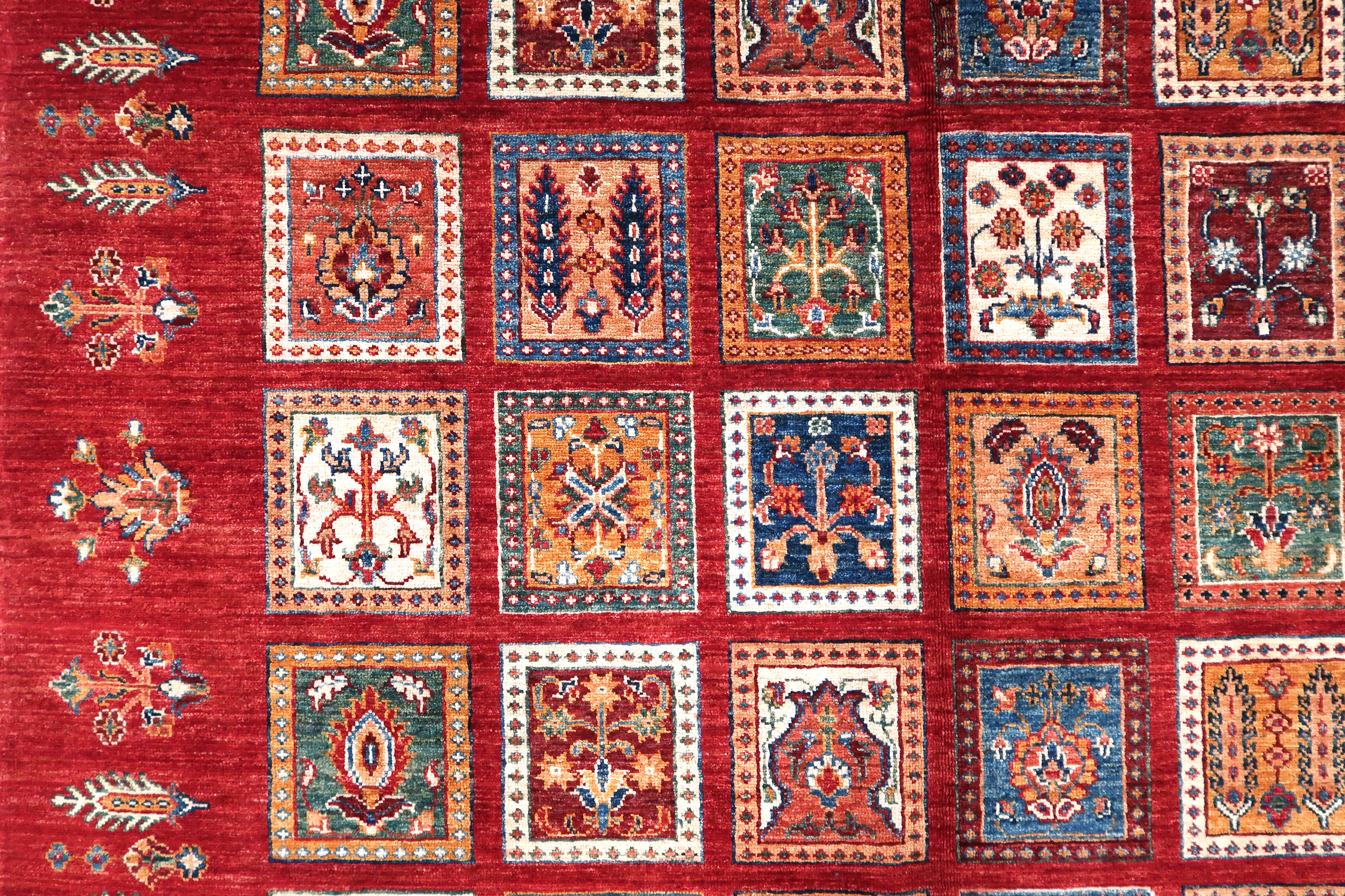 Garden Orientteppich Handgeknüpft 174 x234 cm Schurwolle