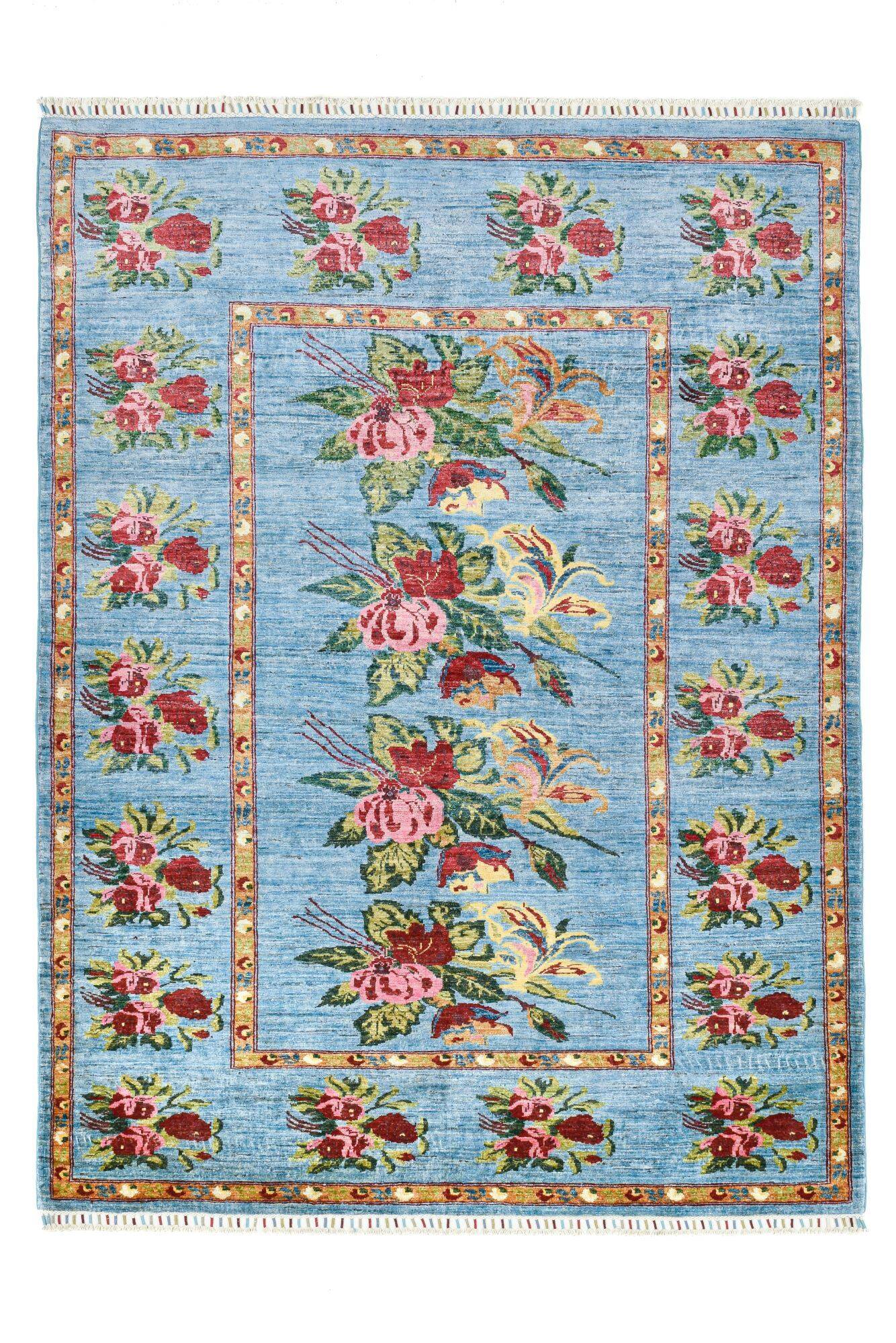Kandashah Ziegler Handgeknüpft Schurwolle ca.176x234cm Kandashah Ziegler Handgeknüpft Schurwolle ca.176x234cm