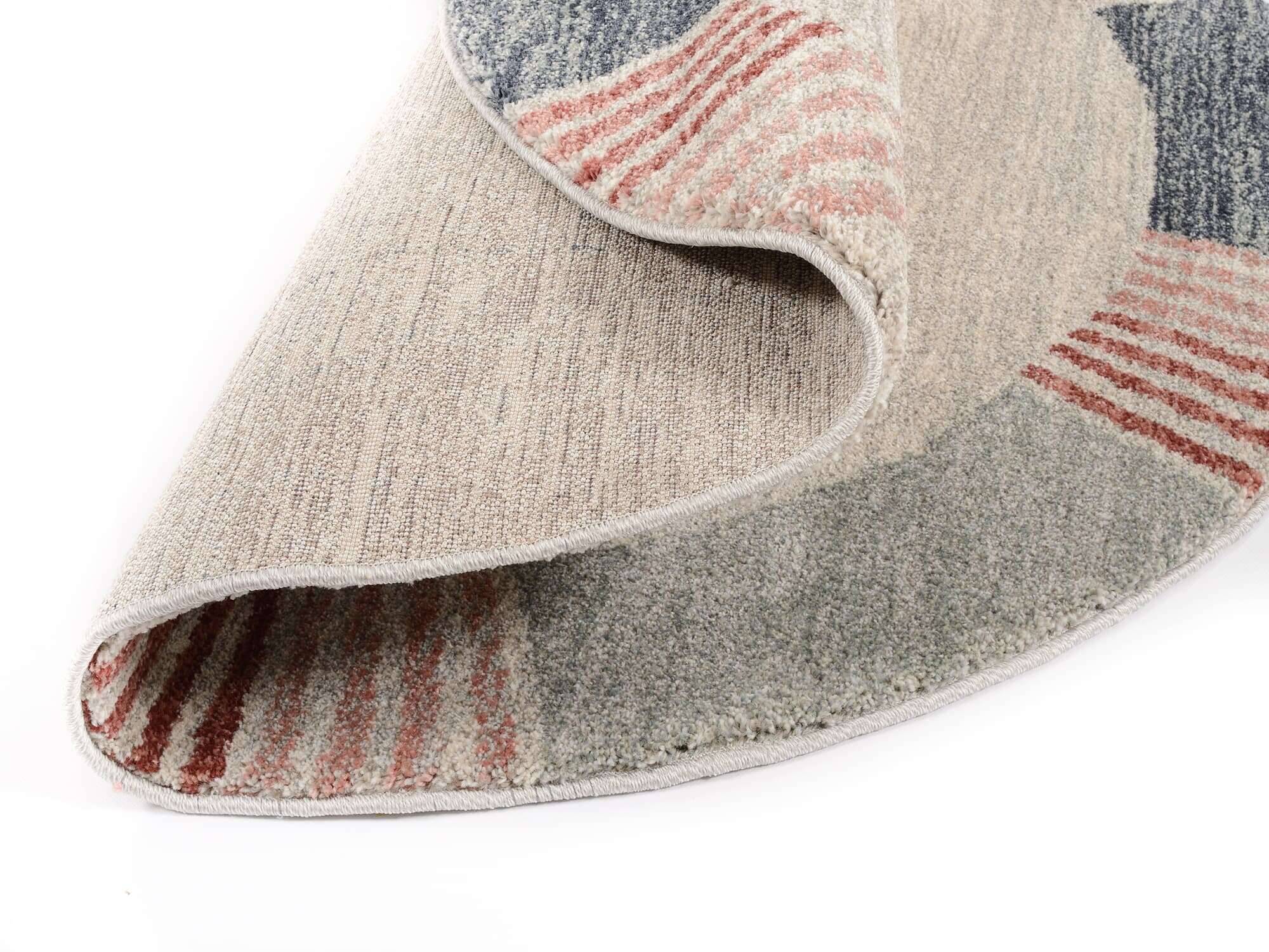 Teppich Castle-Flora OCI in rund Bordüre