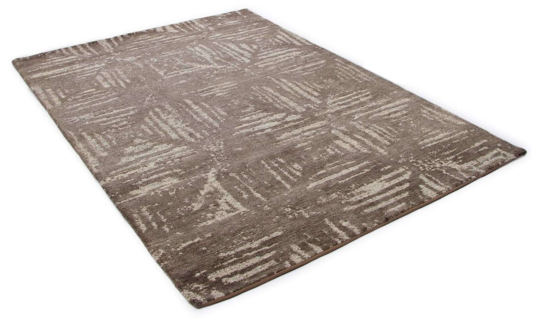 Loba_C4069_123naturalbrown_416392_2 Patana C4069 Nepal Teppich Handgeknüpft Größe ca: 162x231 cm