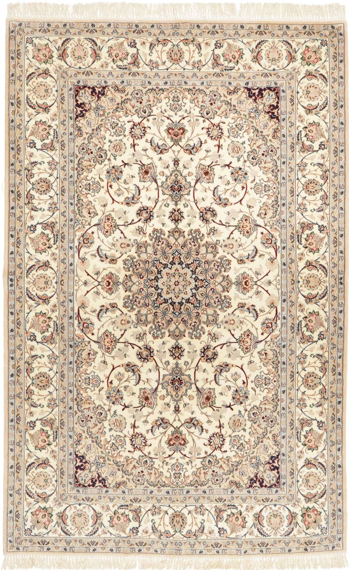 Teppich Isfahan Royal 152x240 cm Orient Teppich Wolle/Seide