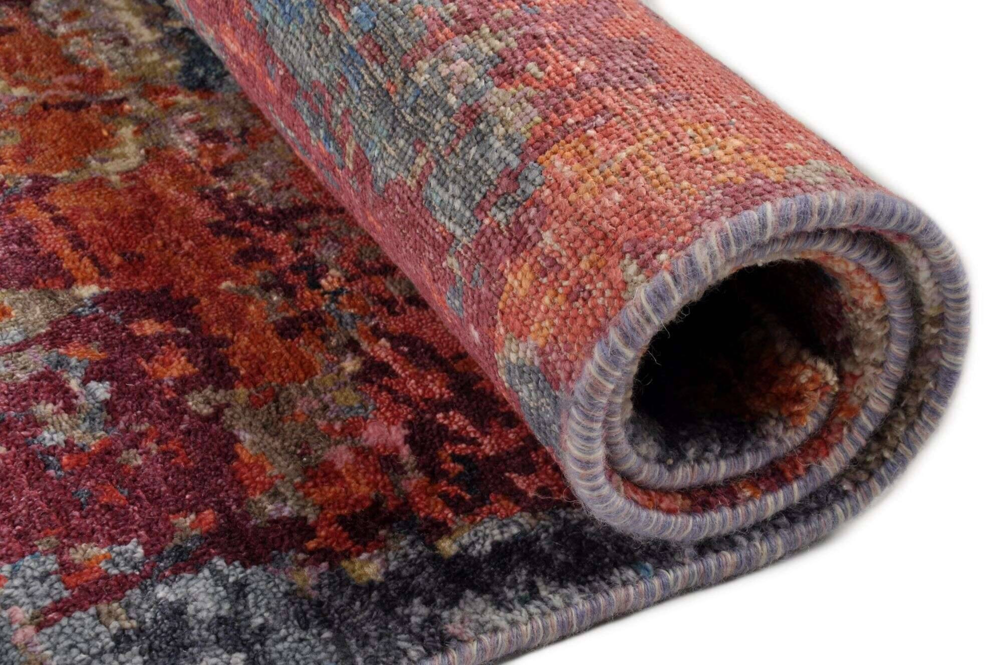 hindustansuperafghan_4596_800multicolor_421414_11 Hindustan Sumak Teppich Vintage im Wunschmaß
