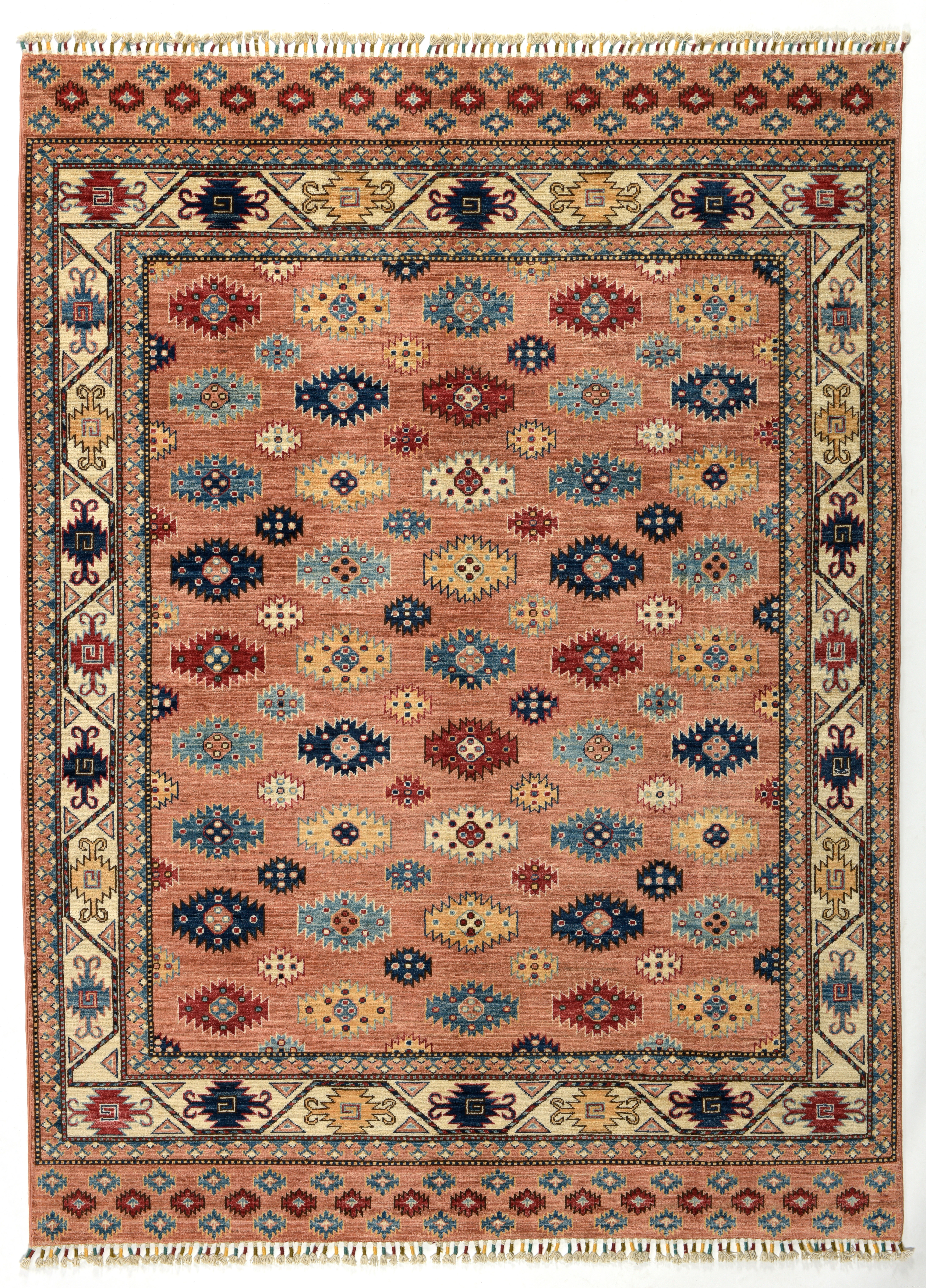 Jomud Orientteppich Handgeknüpft 174x237 cm Schurwolle Jomud Orientteppich Handgeknüpft 174x237 cm Schurwolle