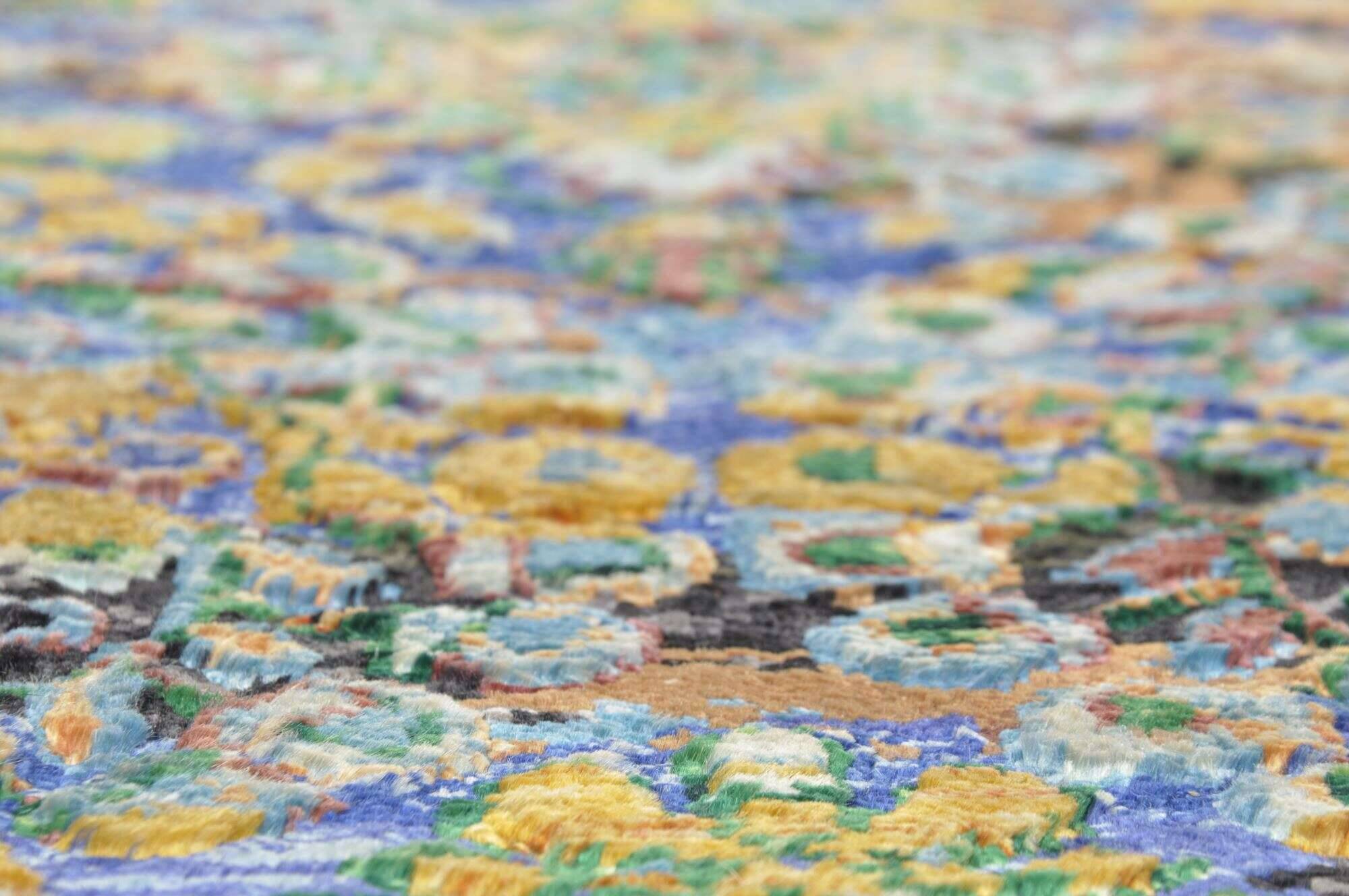 sadra_mb02_703bluemulti_416972_3 Teppich Sadra grün Handgeknüpft im Wunschmaß