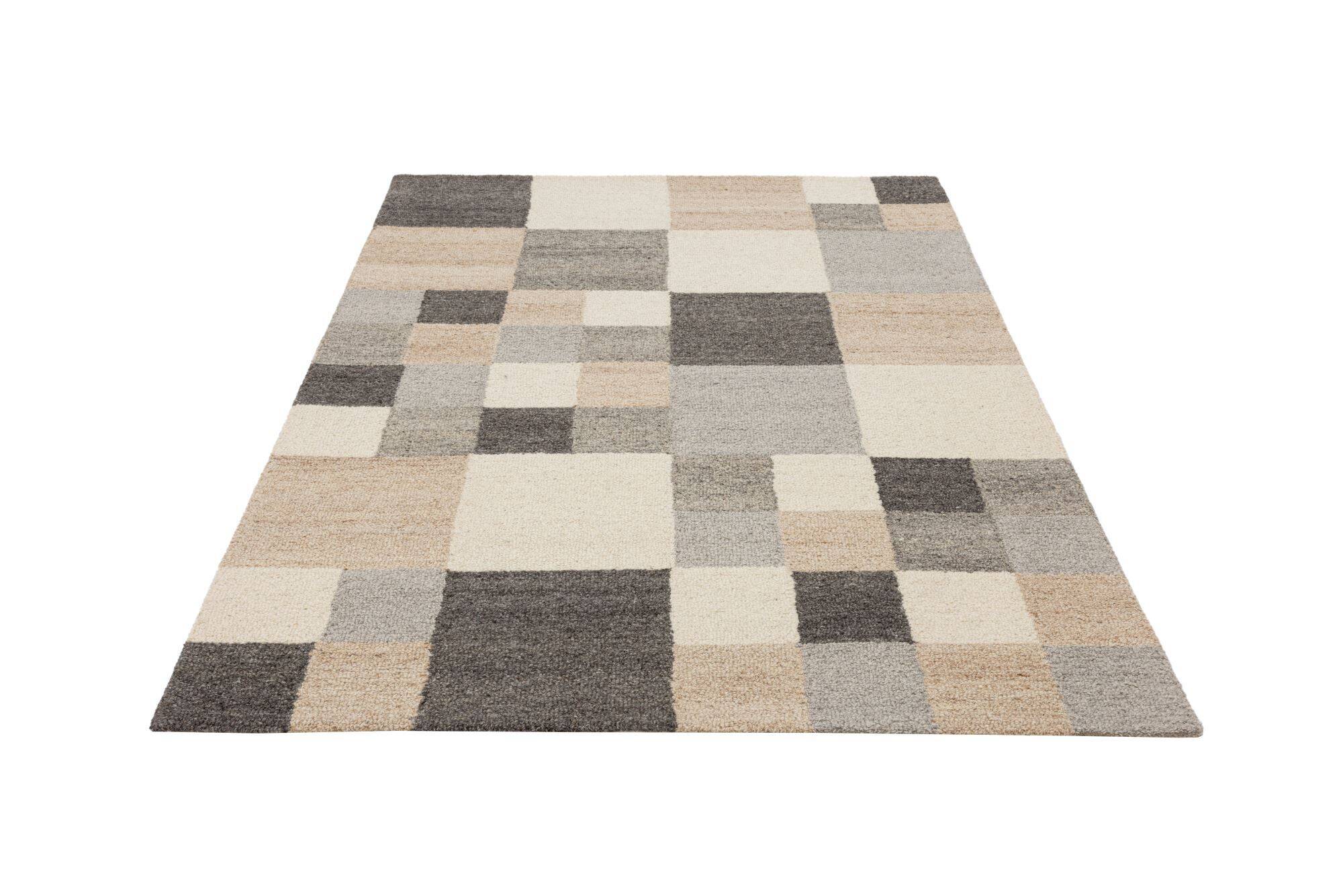 Natur Pur Teppich "Natur Loop" Design 1502 beige-grau