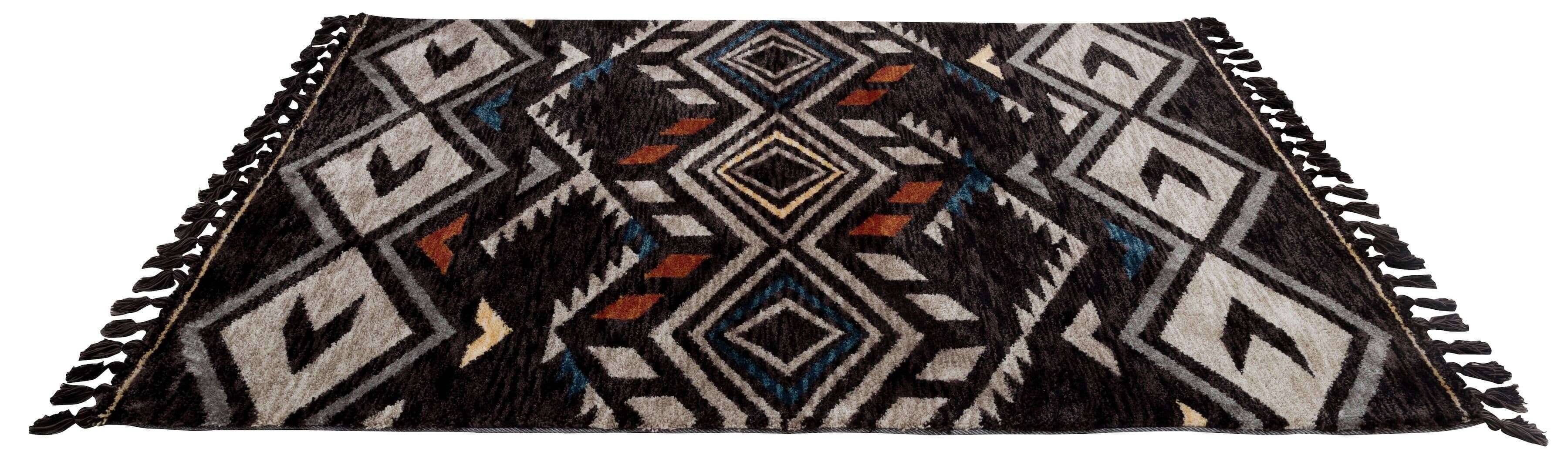 Vittoria_GF-014_610blackmulti_412042_3 Vittoria Gino Falcone Teppich Hochflor Kuschelteppich