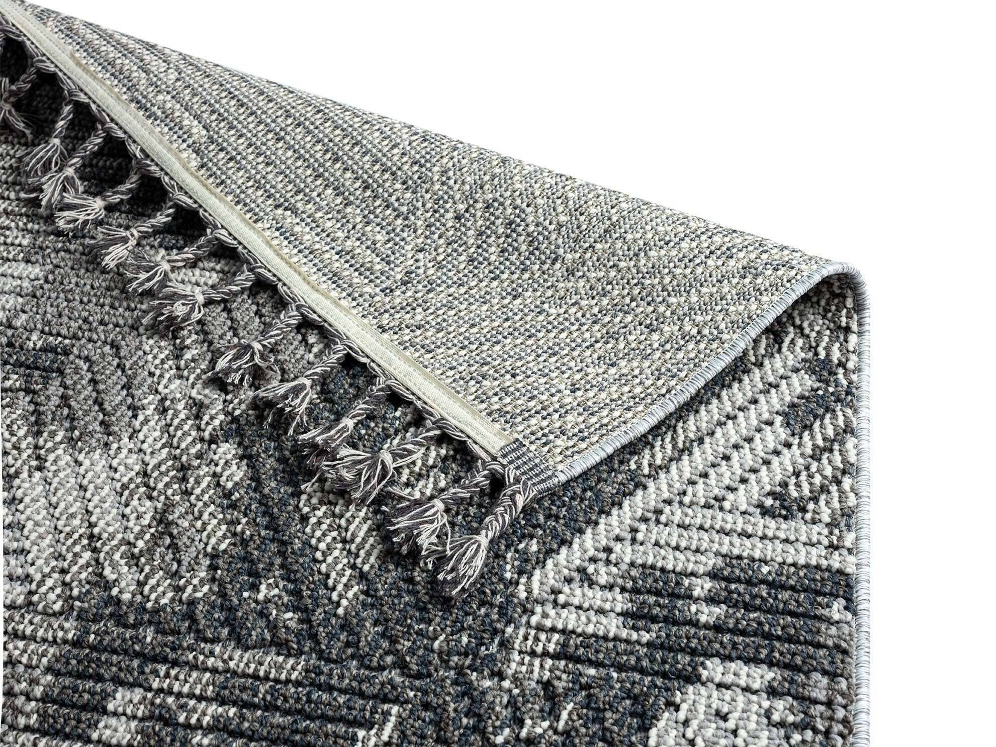 35620b89-fa0a-5e68-8e22-2c2764826cdb Trevi 6831-225-020 In und Outdoor Teppich Modern Design Grau