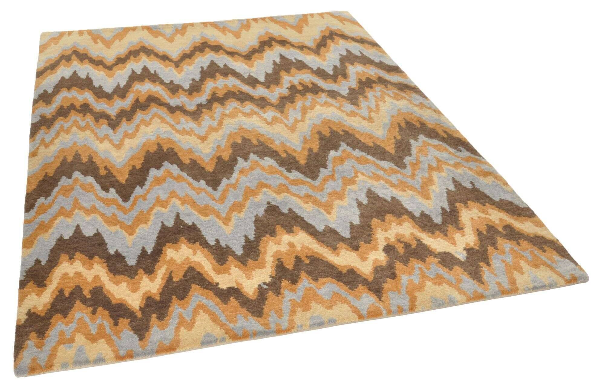 Talonga_RS611_474camel_111282_2 Talonga Nepal-Teppich Handgeknüpft im Wunschmaß