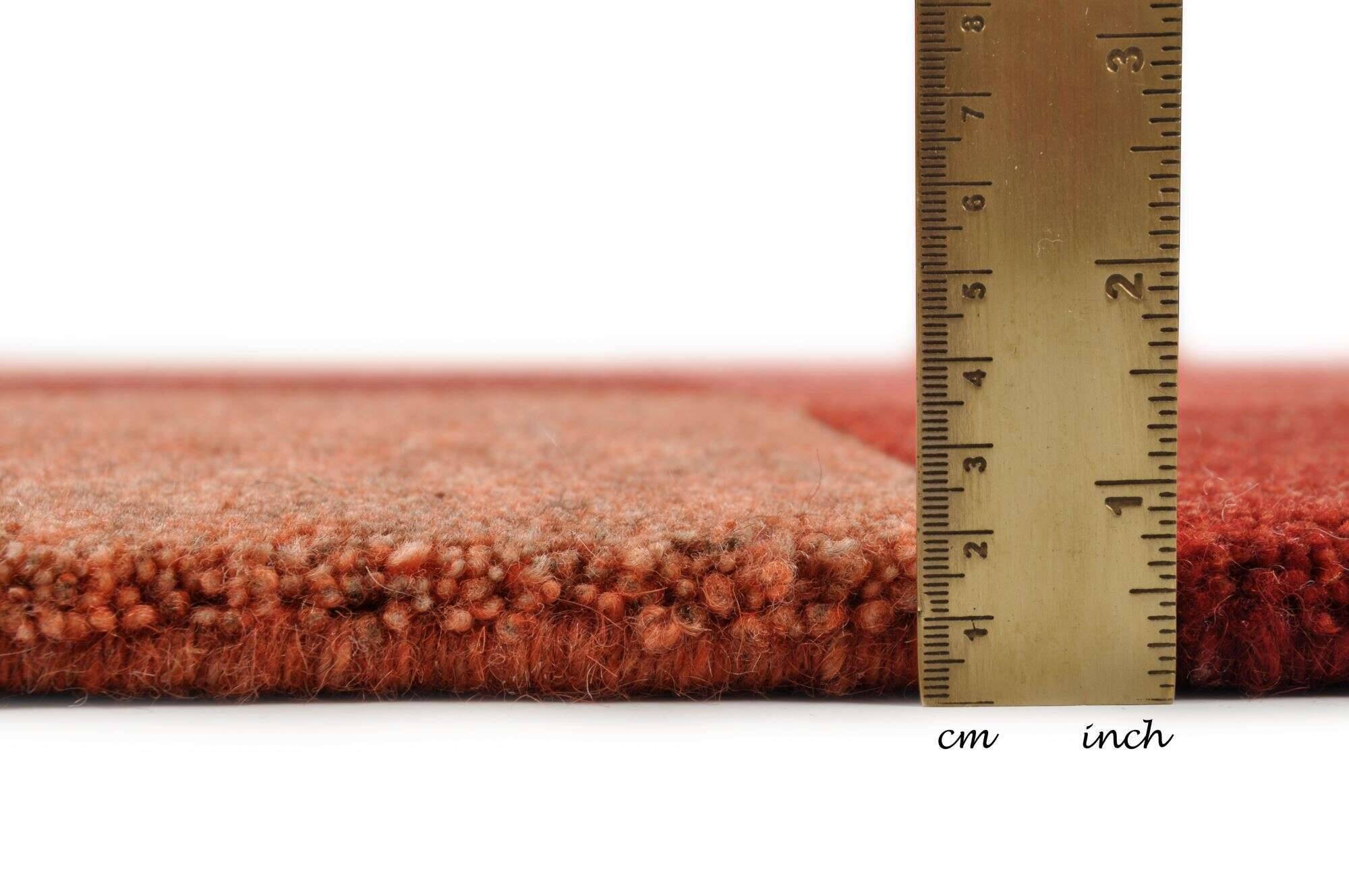 dalas_7709_200red_426747_5yMNeu2p8Vigm4 Dalas Handgeknüpfter Teppich aus reiner Wolle