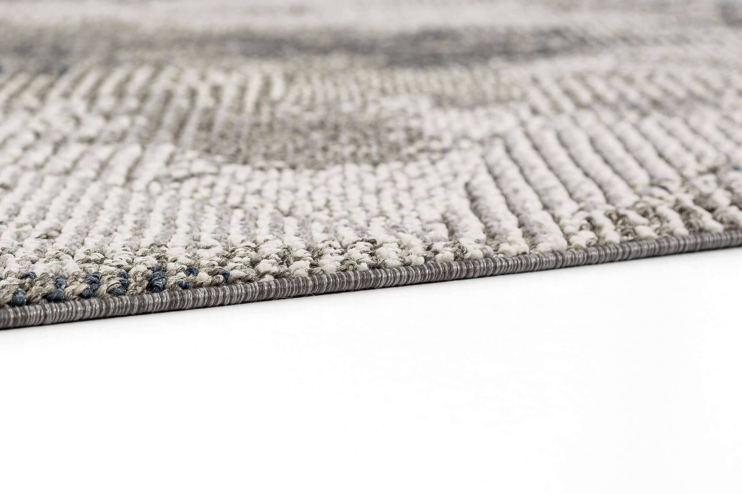 223b5df7-8ff9-5b94-b78b-b7741557e04c Trevi 6831-225-020 In und Outdoor Teppich Modern Design Grau