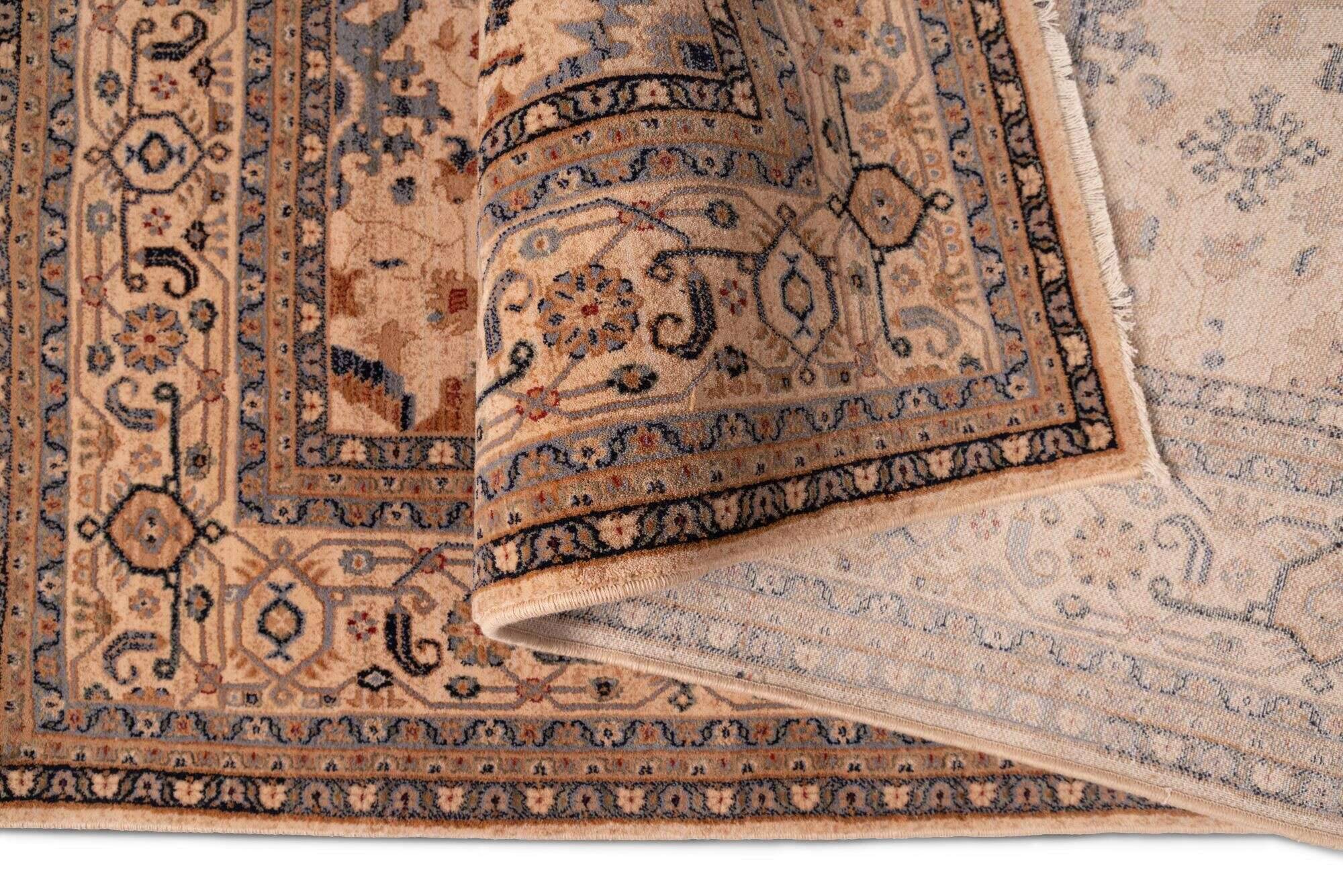 Saharna_7521_500brown_423935_9 Teppich Saharna 7521 Webteppich aus reiner Wolle