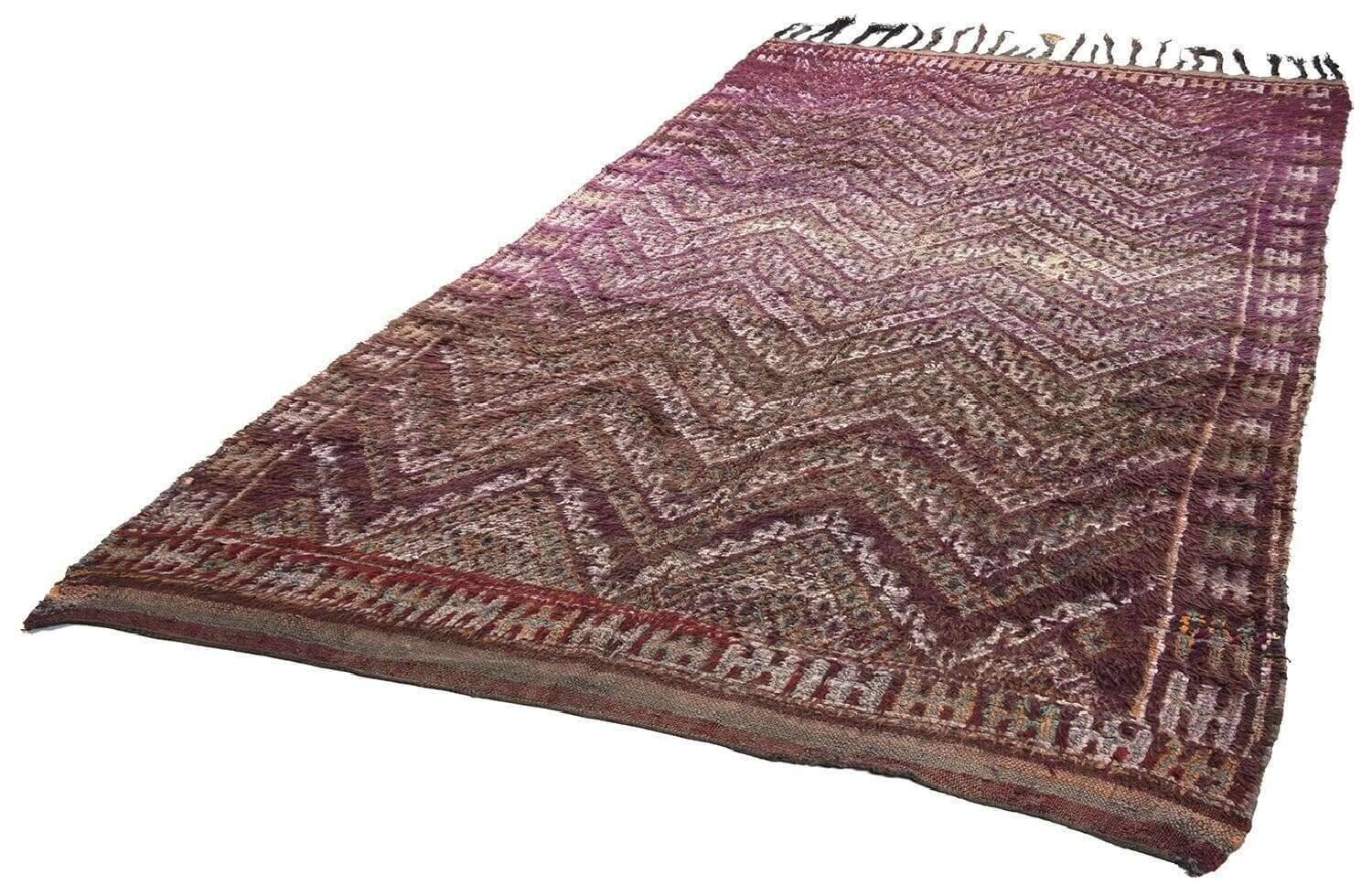 BeniOurainLegends_DD601_753purplemulti_418783_2 Beni Ourain Teppich Legends Antik 173x316 cm