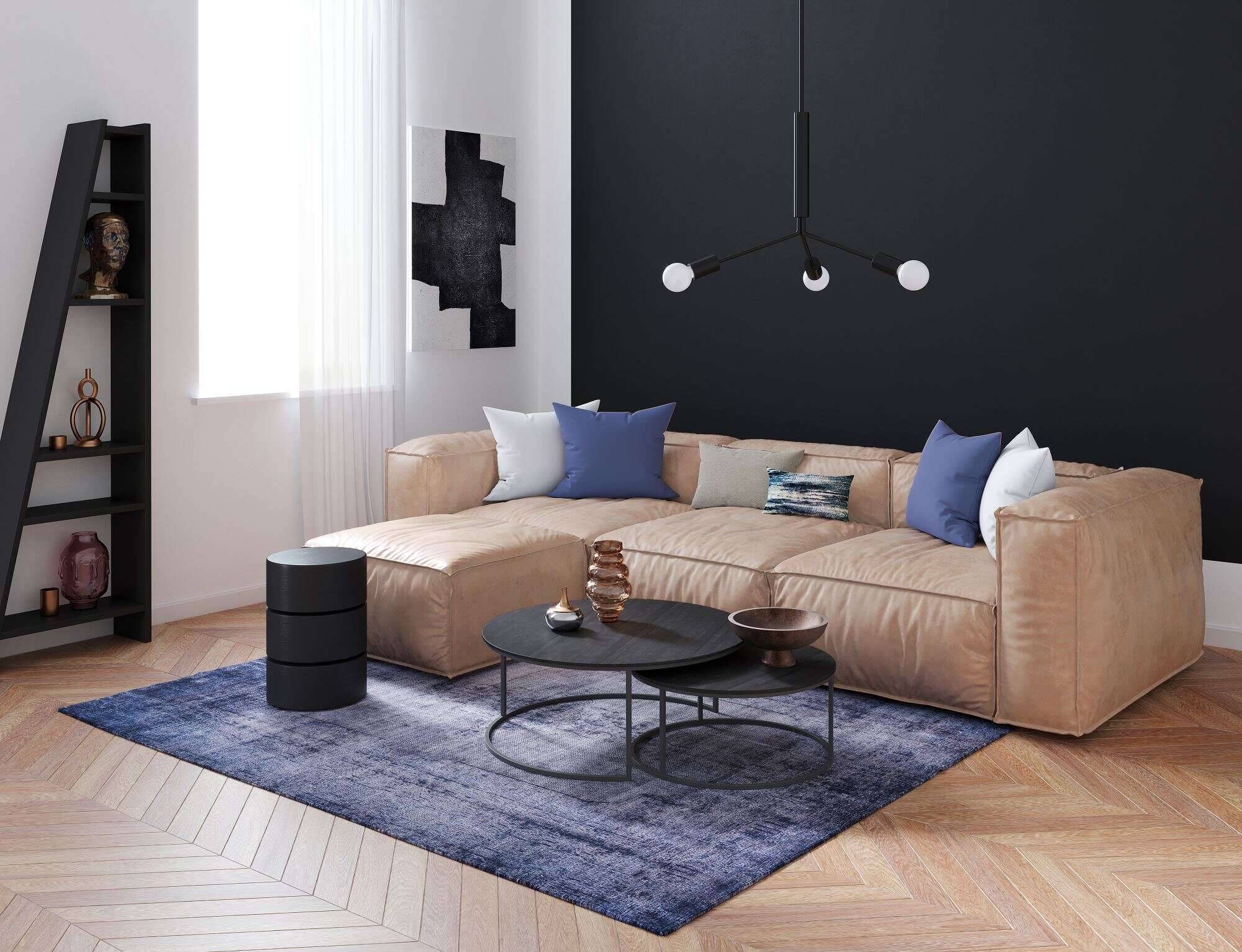 rachele_gf-085_601anthracite_424007_12 Vintage Teppich Rachele GF-085 Gino Falcone