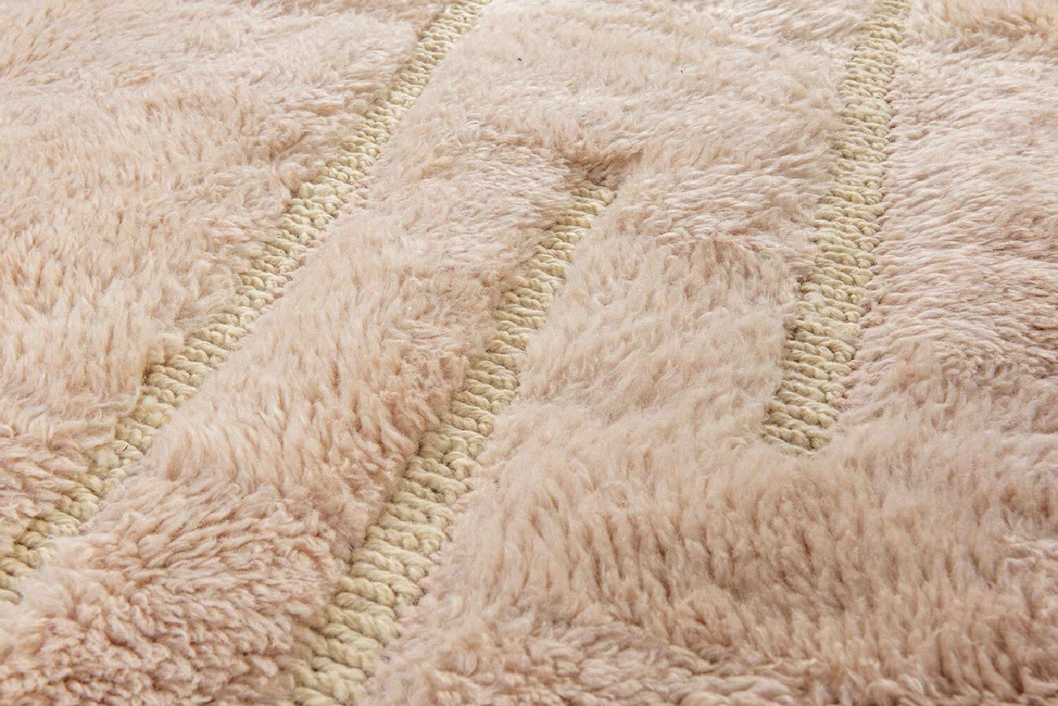 BeniOurain_RR915_250rose_418796_3 Beni Ourain Legends Antik Teppich natur 170x356 cm