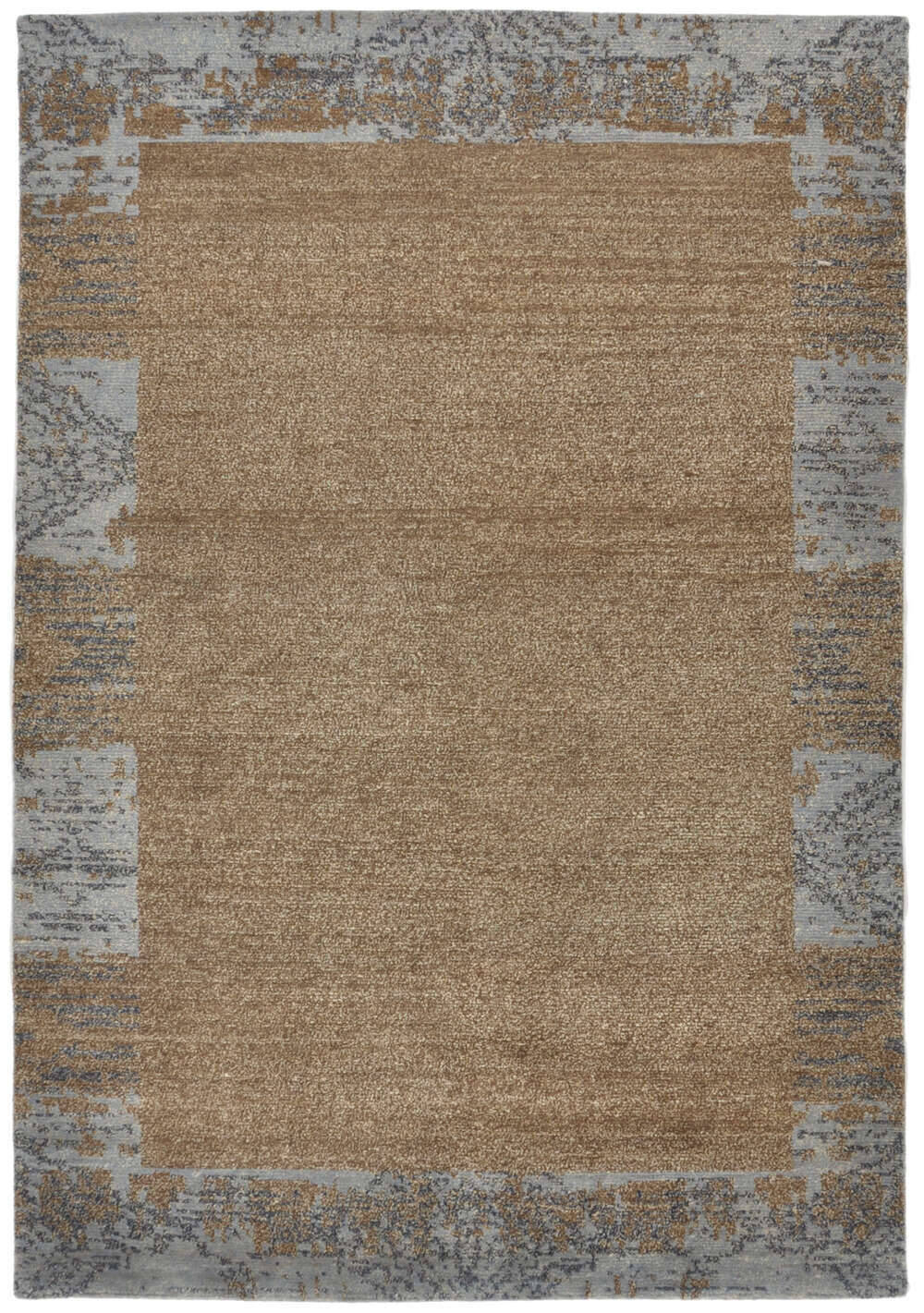 FineNature_C2458_505brownmulti_401615_1 Fine Nature Nepal Teppich C2458 ca: 161x234 cm Natur
