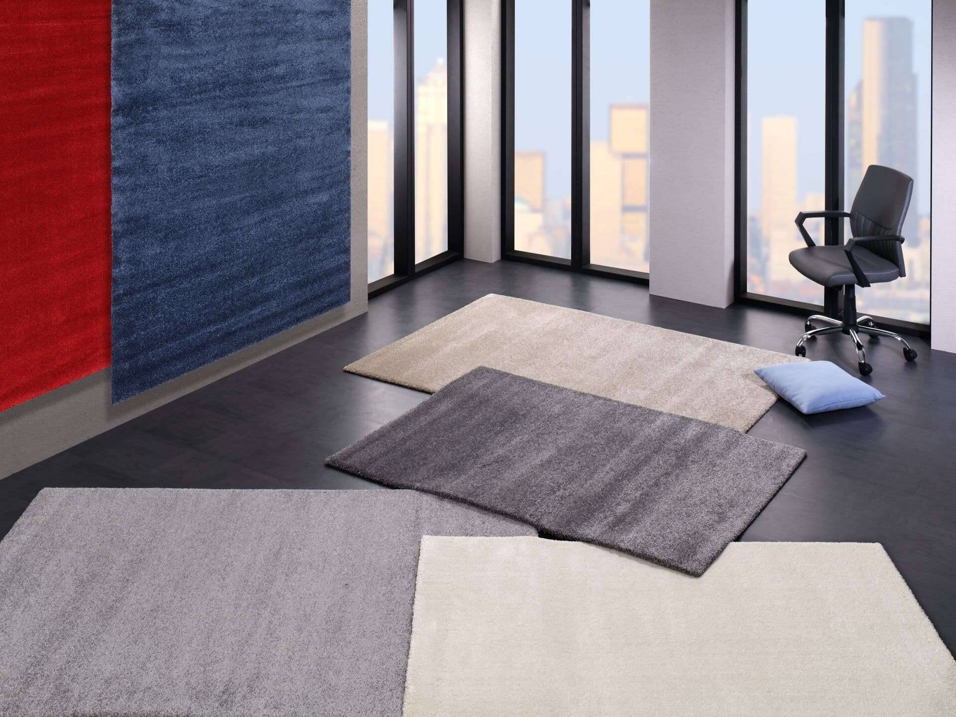 1239-641-5 Bellevue Hochflor Teppich Shaggy Teppich Softteppich