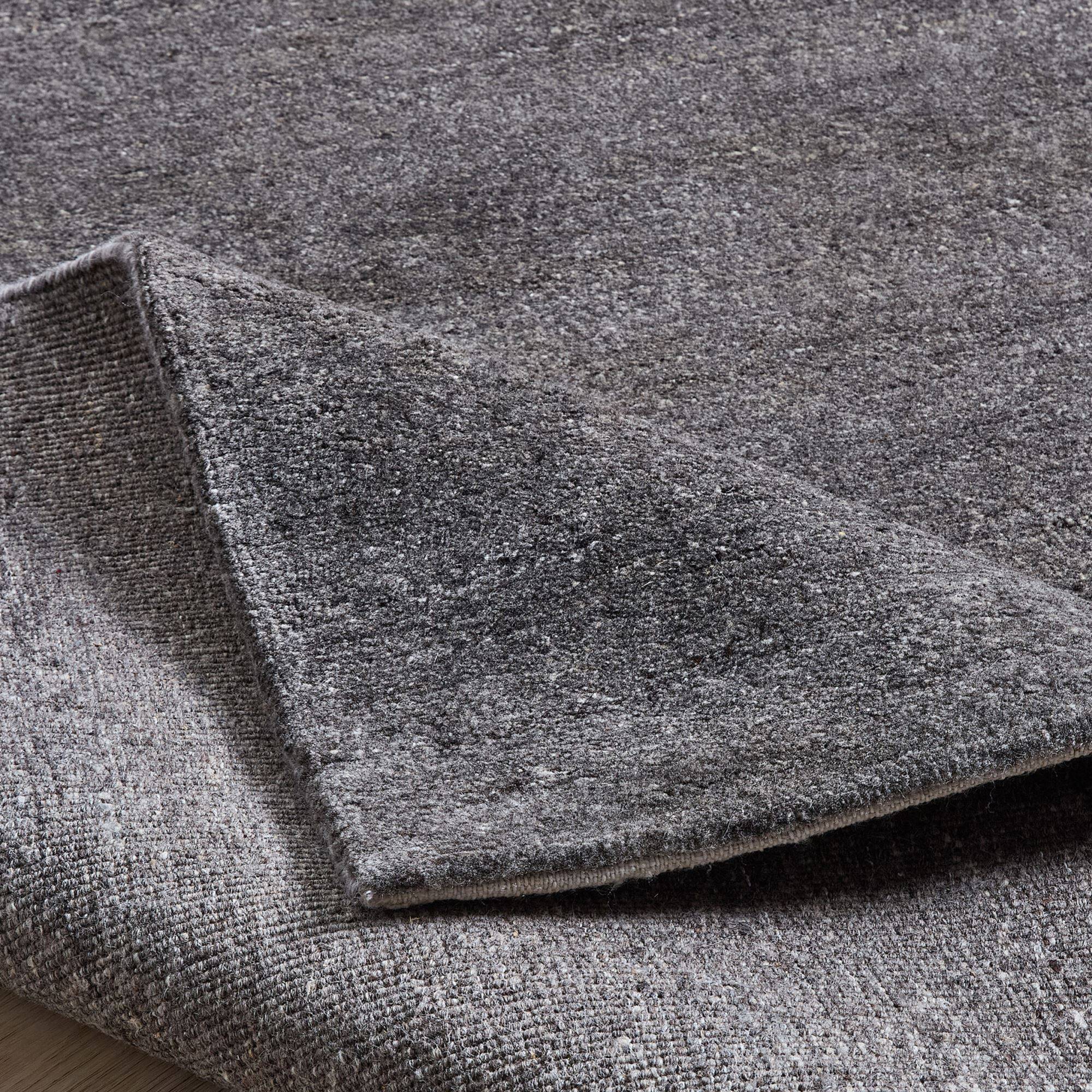 Natur Pur Teppich "Heaven" einfarbig in grau Natur Pur Teppich "Heaven" einfarbig in grau