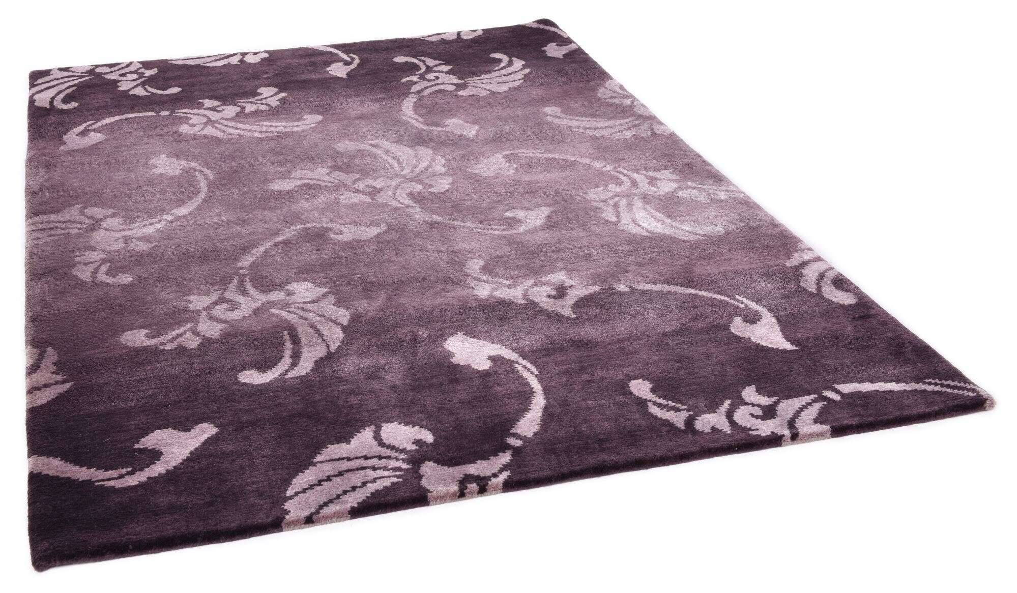 baktapur_t264_749lila_410654_2 Teppich 160x230 cm Baktapur Elegance Nepal
