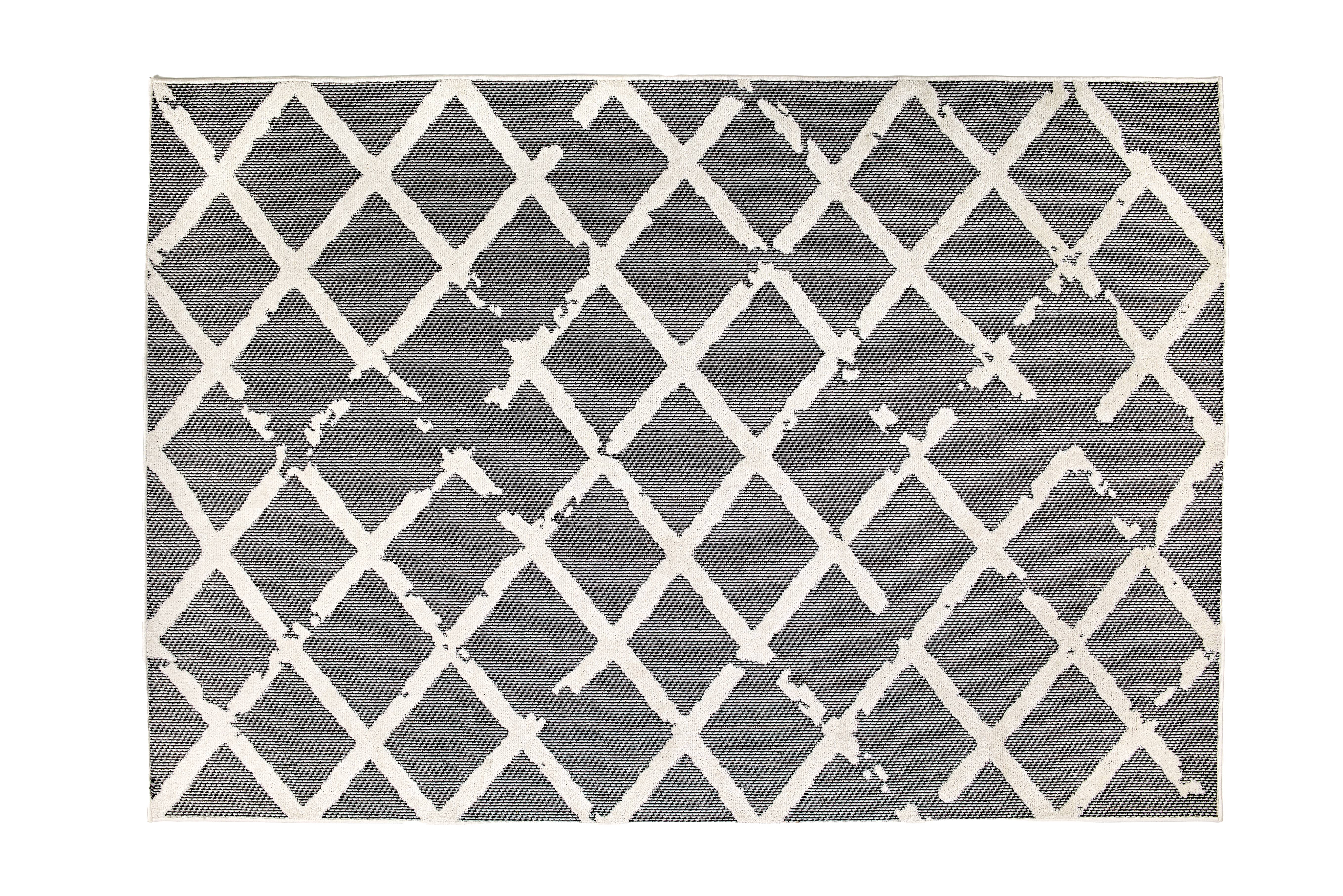 In- und Outdoor Teppich Serina D.251 C.004 Rauten grau/weiß In- und Outdoor Teppich Serina D.251 C.004 Rauten grau/weiß