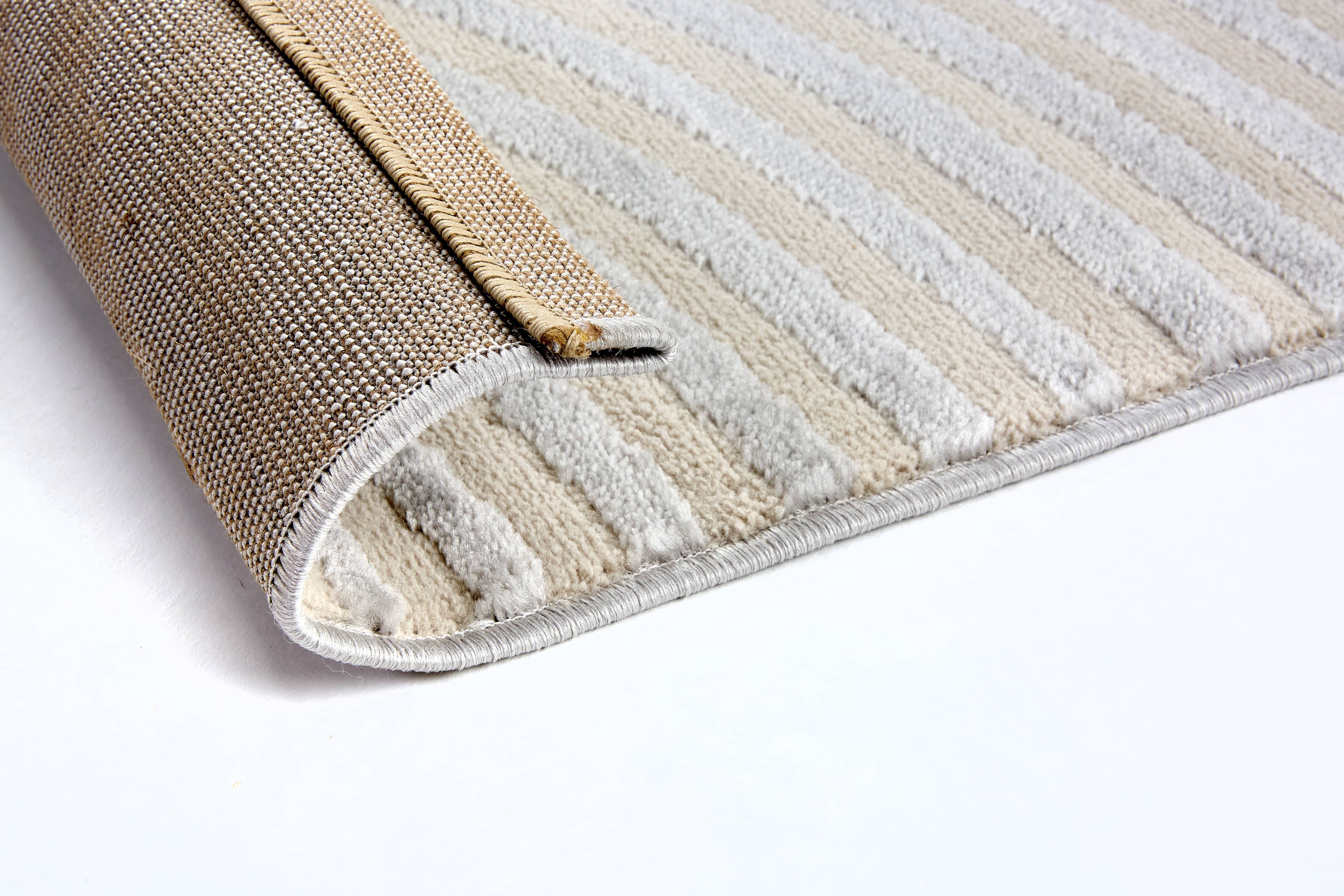 Vintageteppich Jules D.253 C. 004 Kringel silber Vintageteppich Jules D.253 C. 004 Kringel silber