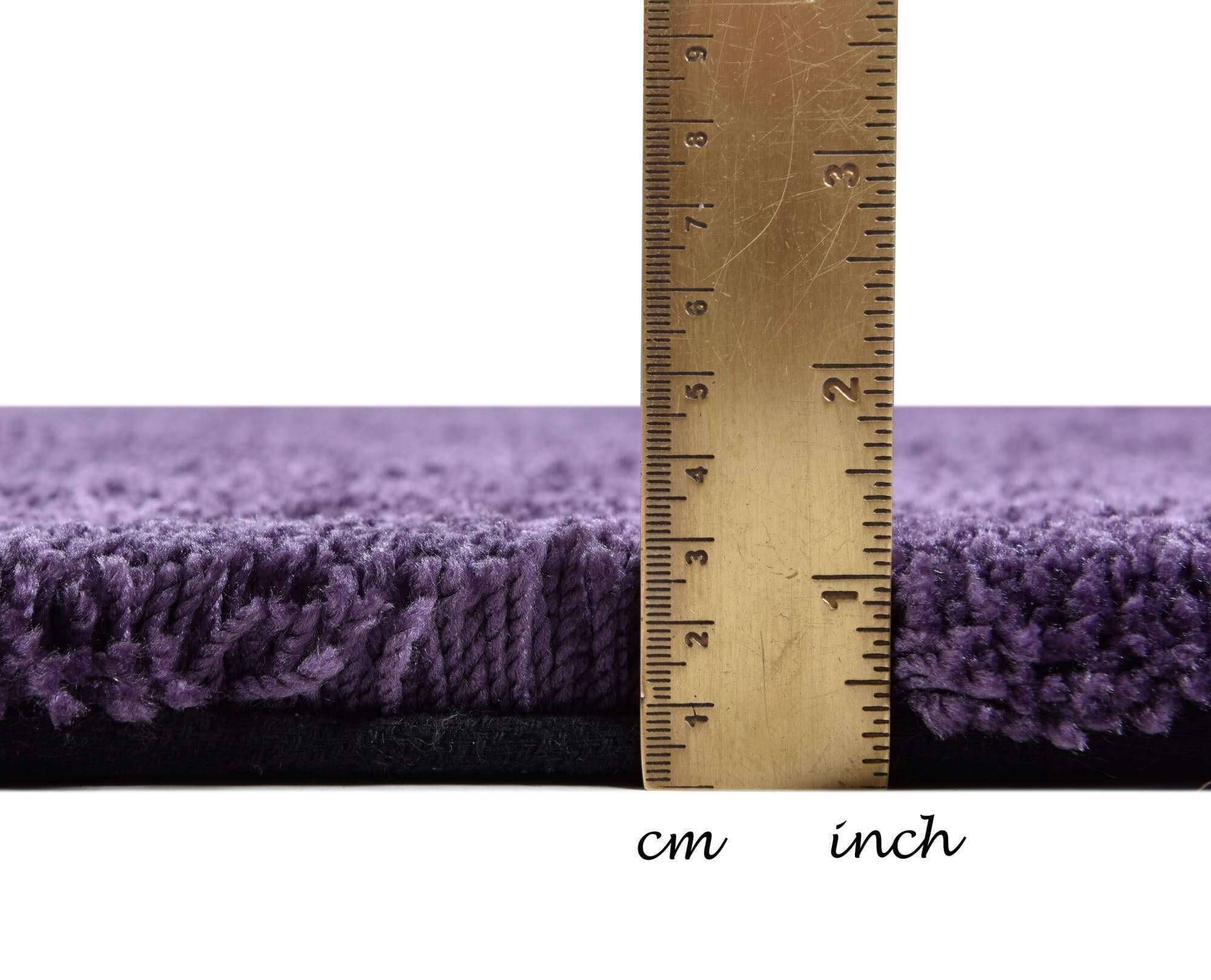 Cozy_uni_750purple_426155_5 Tom Tailor COZY PEBBLE UNI Teppich Formteppich