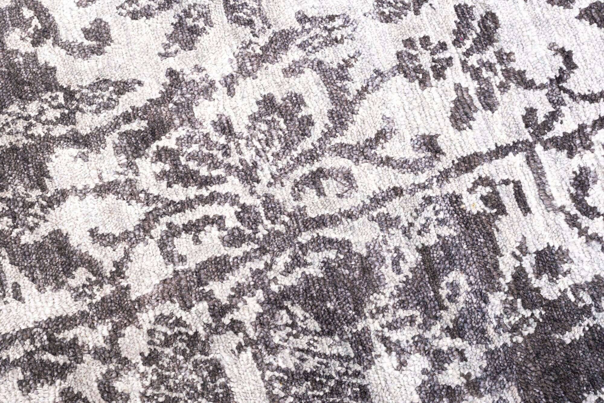 queensland_4728_651grey_404886_3 Vintage Teppich Queensland 160x230cm Handgeknüpft Viskose grau