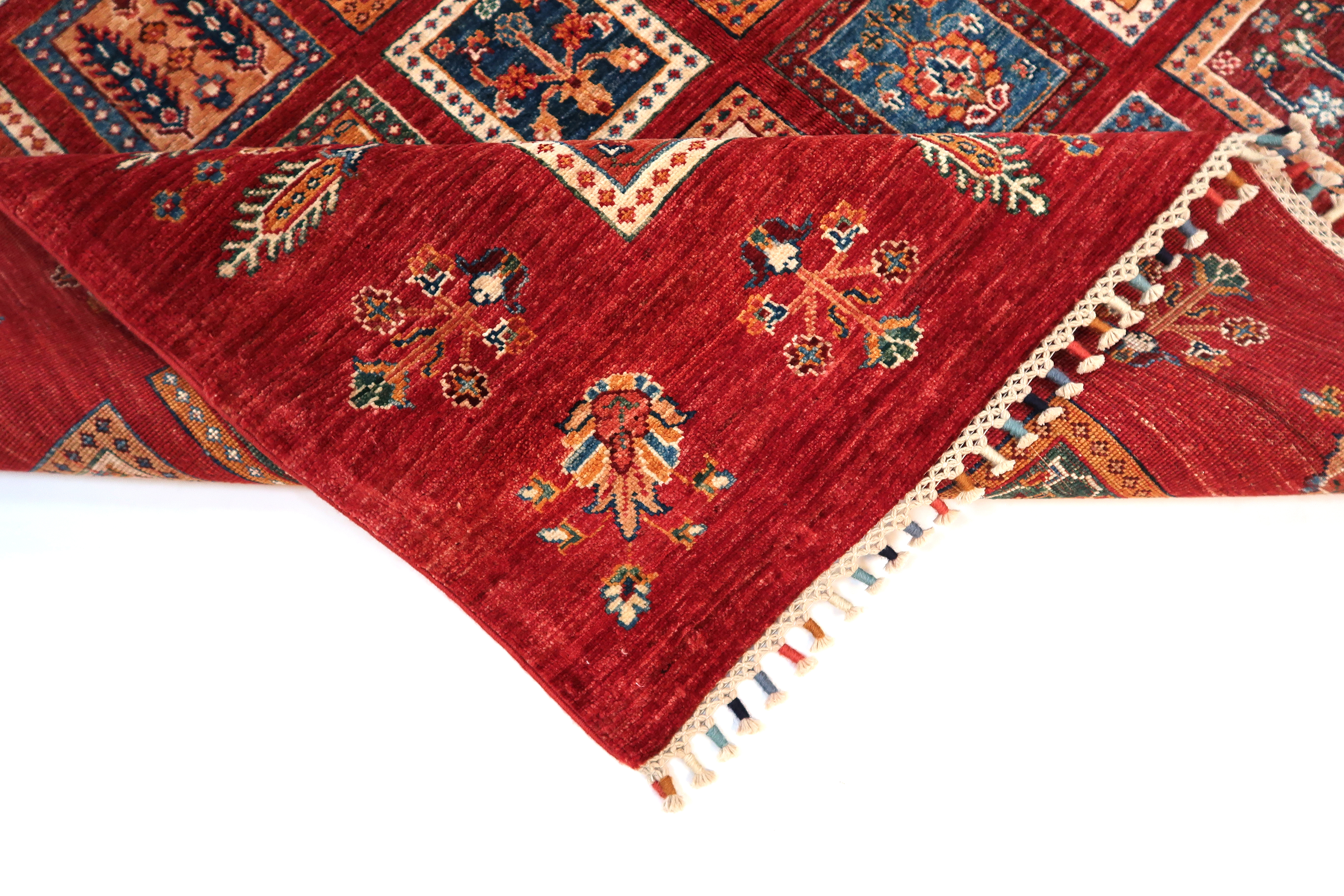 Garden Orientteppich Handgeknüpft 174 x234 cm Schurwolle